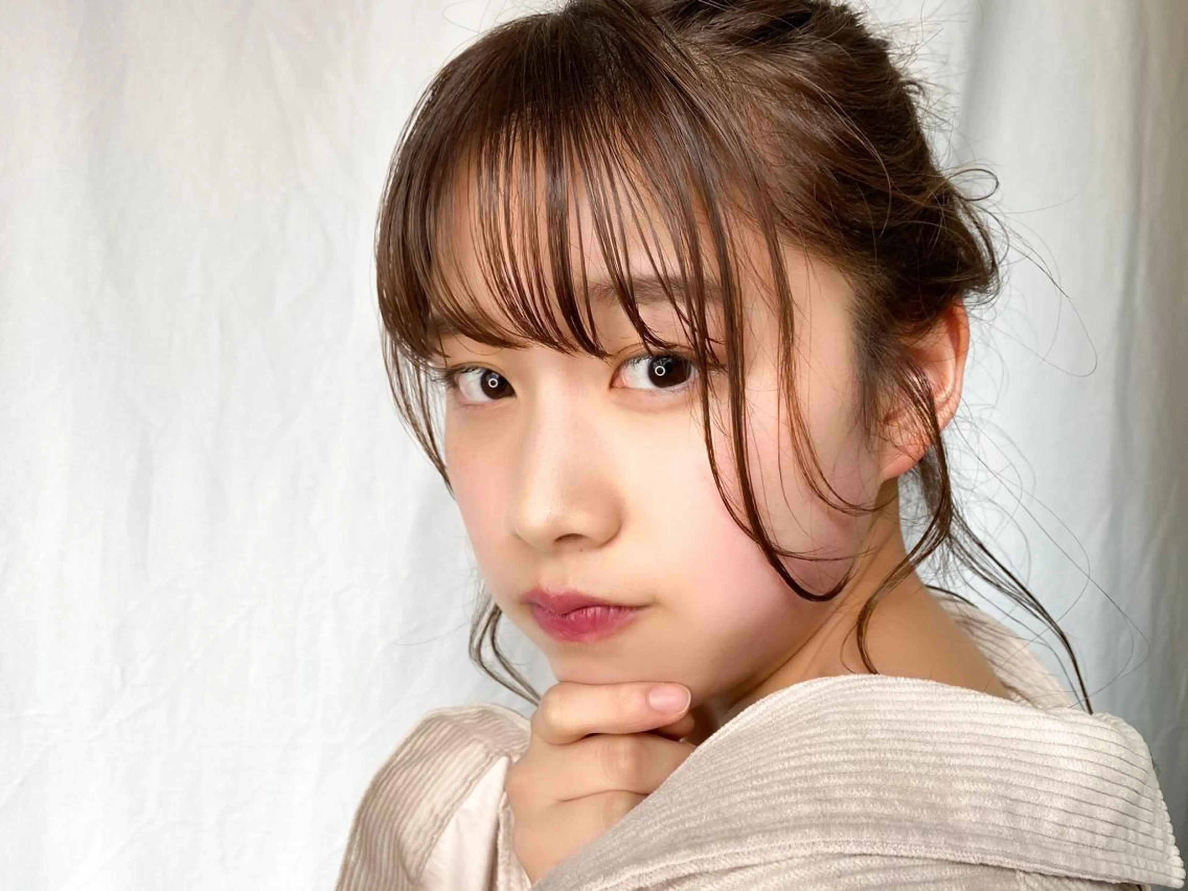 ヘアアレンジ お団子ヘア 上川 美幸のヘアスタイル
