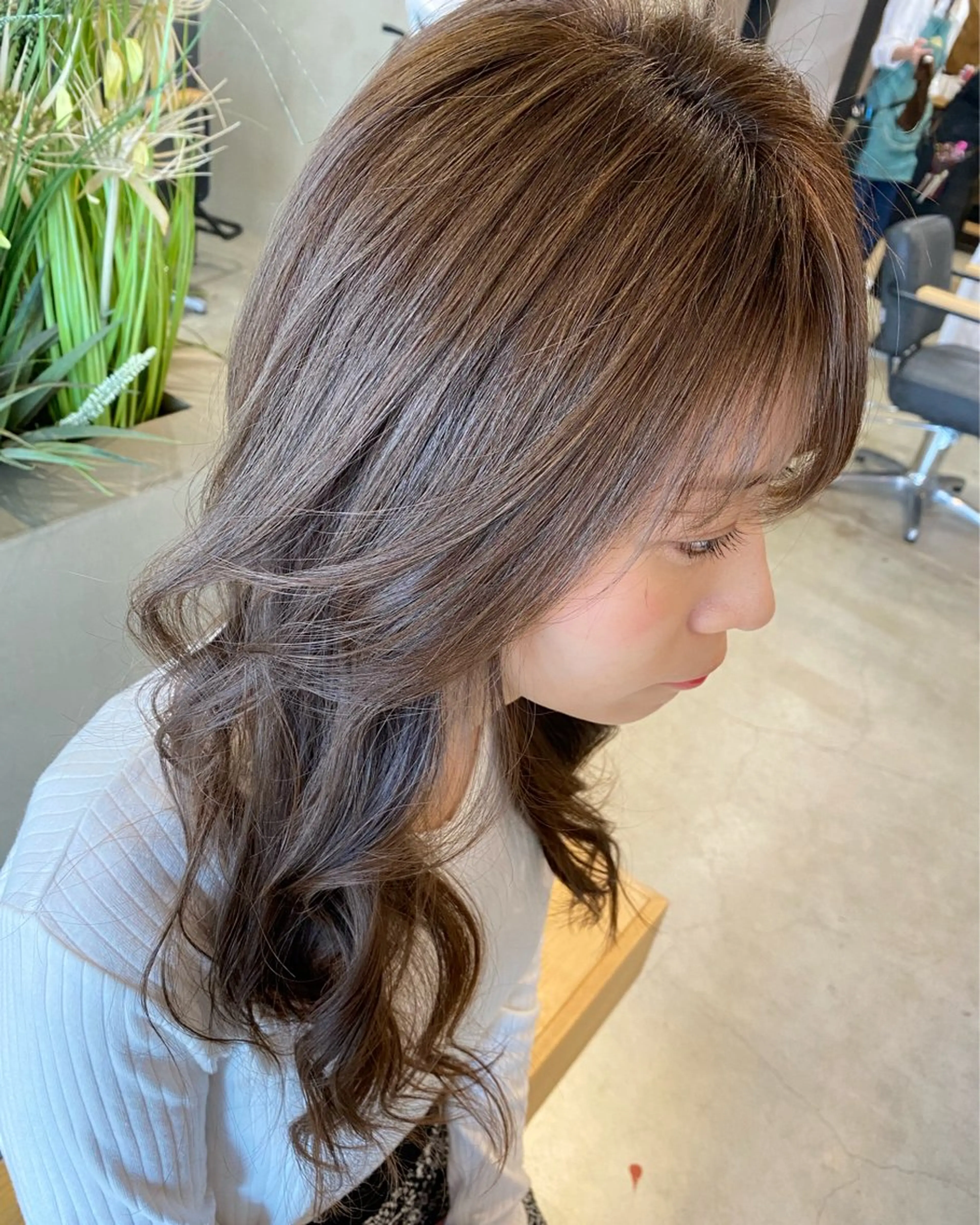 ロング カラー 🩷🍭中津・梅田 エリア🍬💜のヘアスタイル