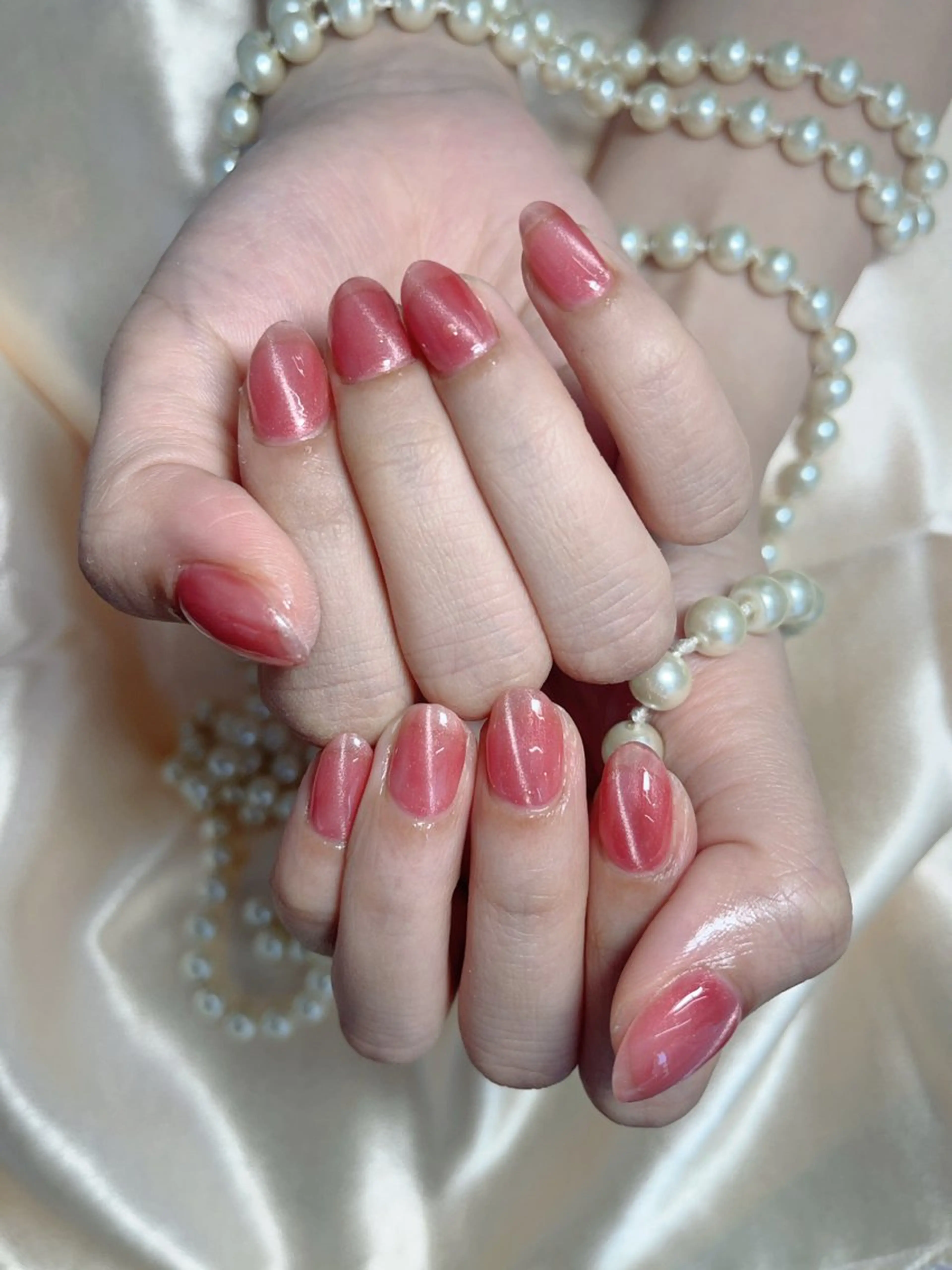 ネイル マグネットネイル チョウ カンのネイルデザイン