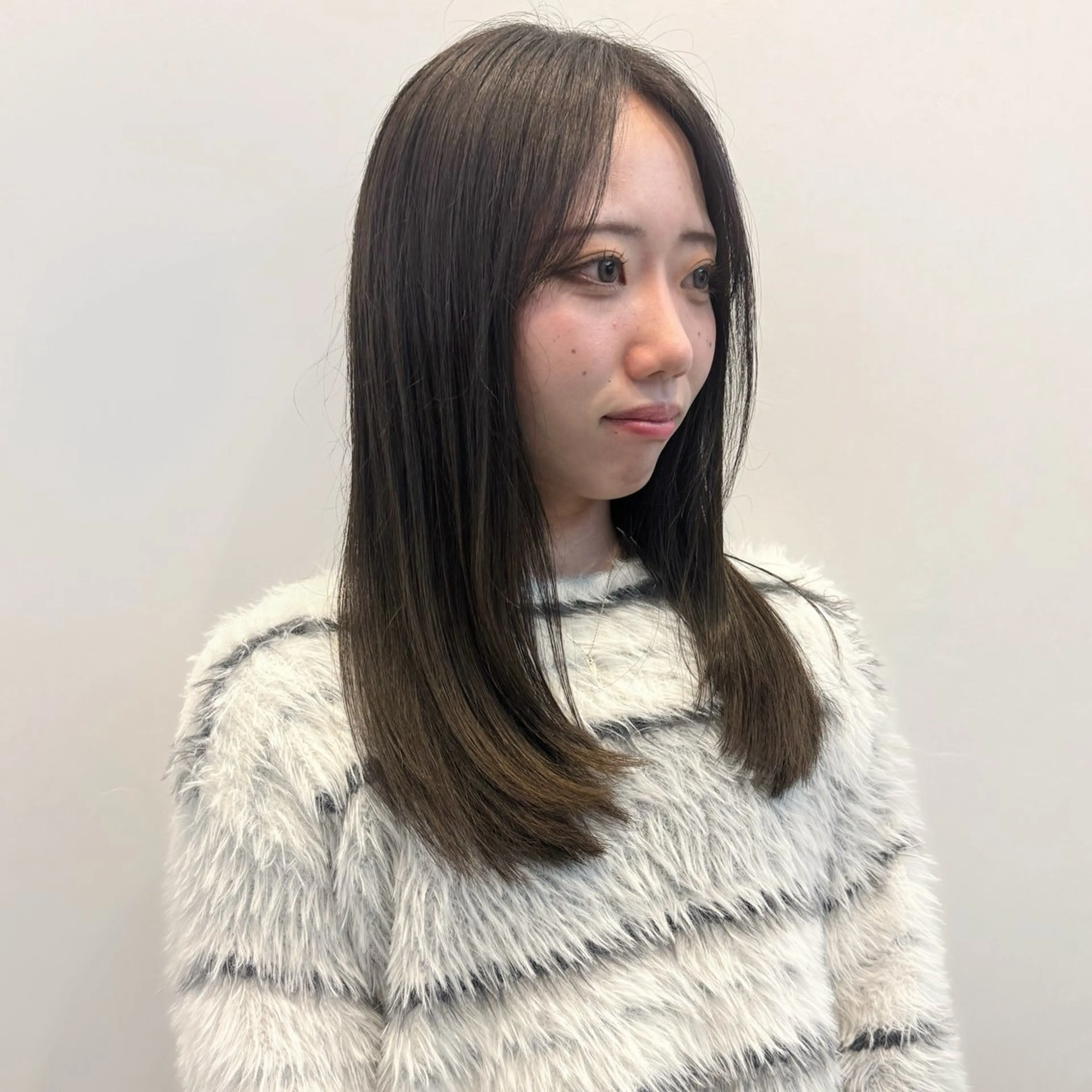 セミロング 【hair make ONE】makoのヘアスタイル