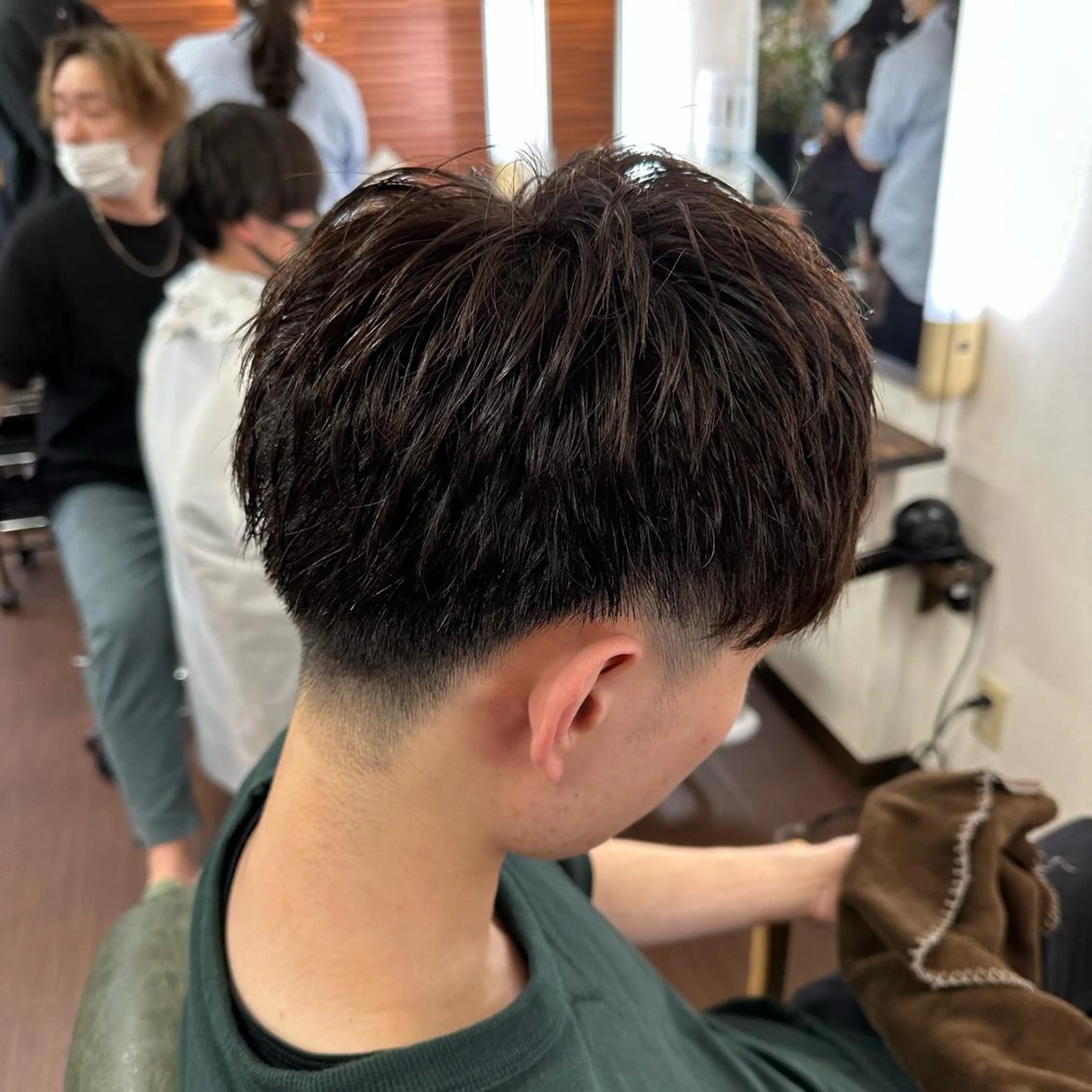 ショート カラー メンズ カット ヘアカラー Glanzhair 🫧‪菊池柊真🫧のヘアスタイル