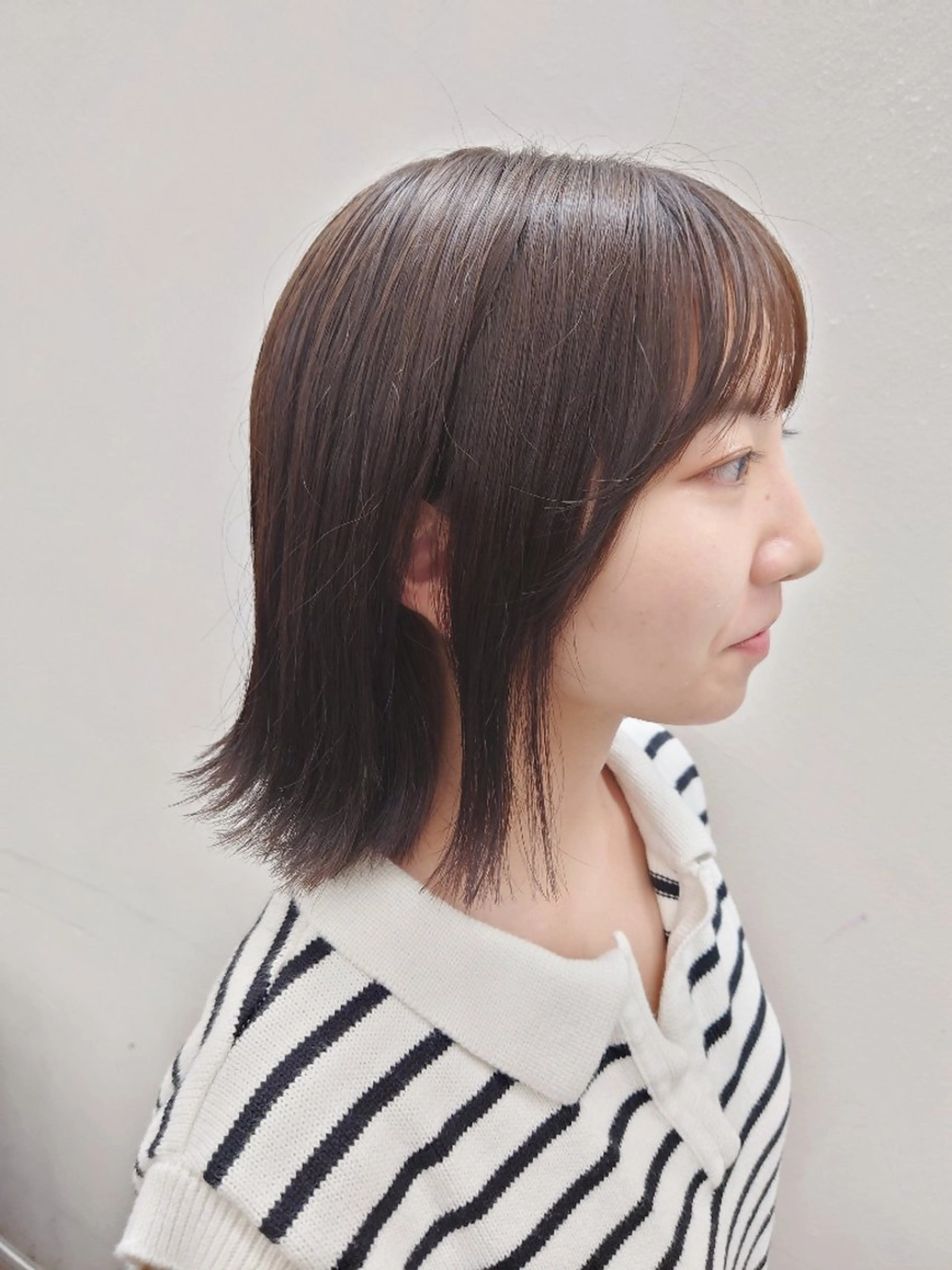 ミディアム カラー 透明感カラー ボブ Paddle所属・【メンズスタイル】 ﾏｴﾇﾏｷﾎのヘアスタイル