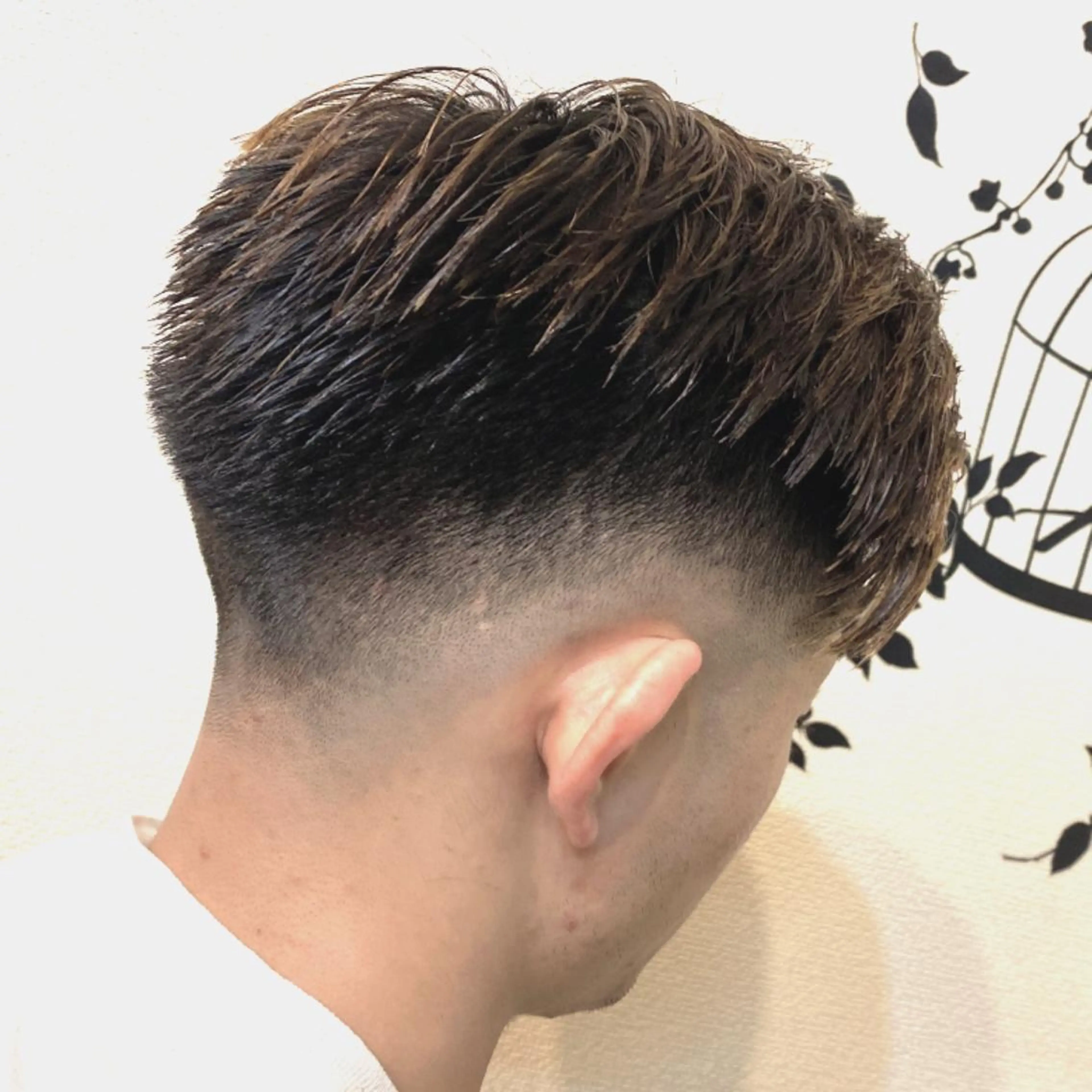 ショート メンズ フェードカット スキンフェード 刈り上げ 似合わせカット ナガハマ美容室所属・ナガハマ ミカのヘアスタイル