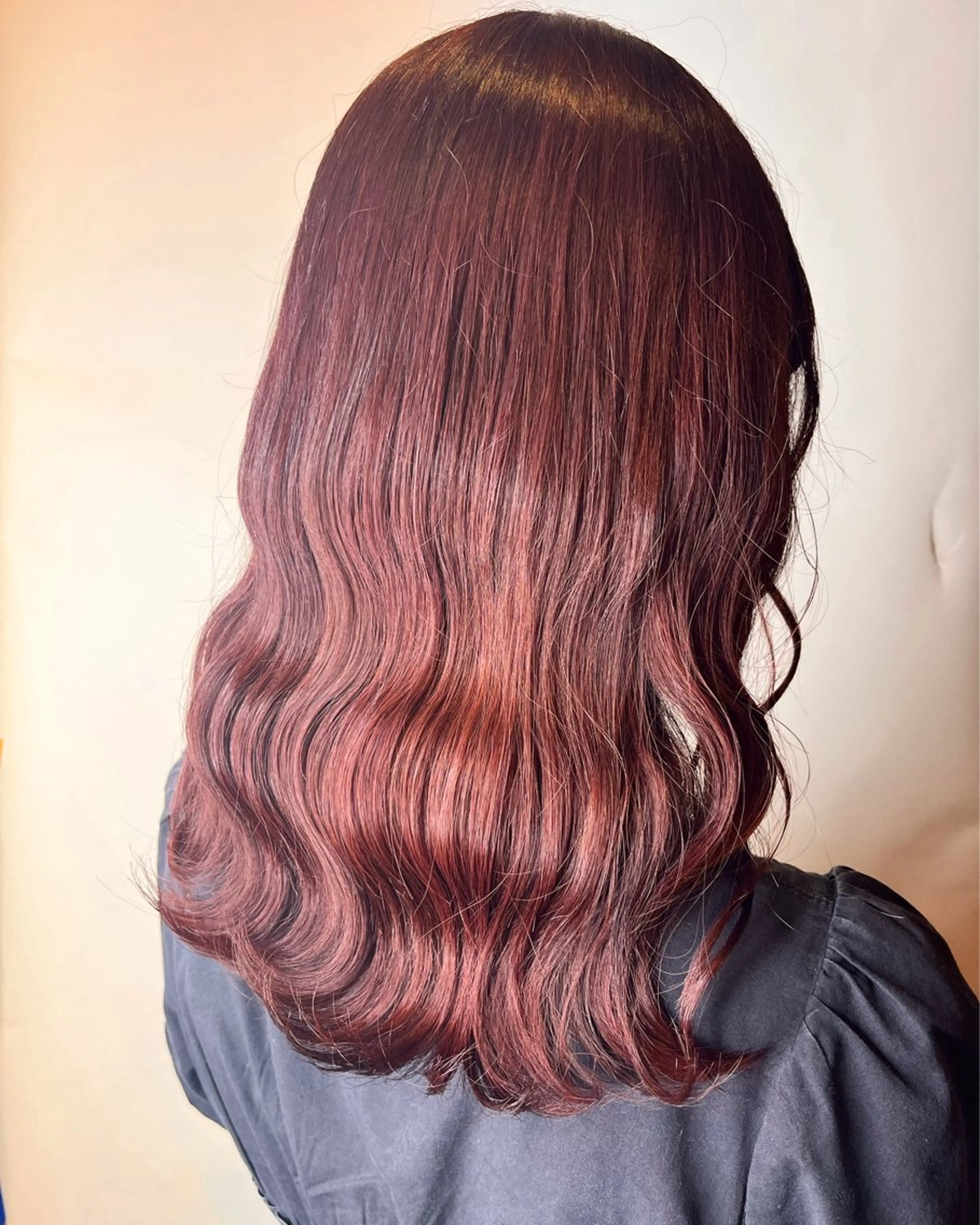 セミロング 🍒Ayana🍒 艶カラー🍒のヘアスタイル