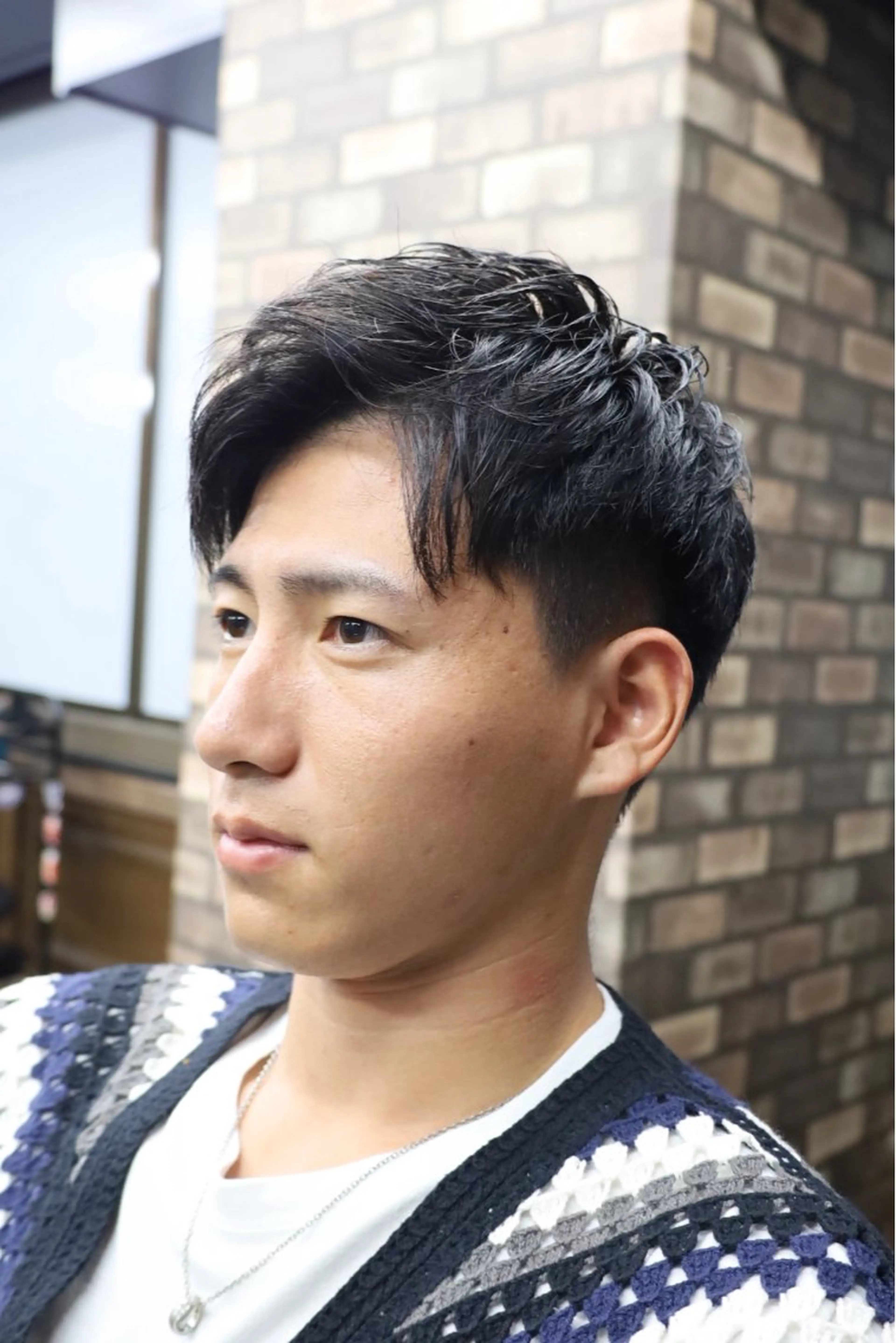 ショート カット Maison所属・メンズ特化 浜本志厳のヘアスタイル