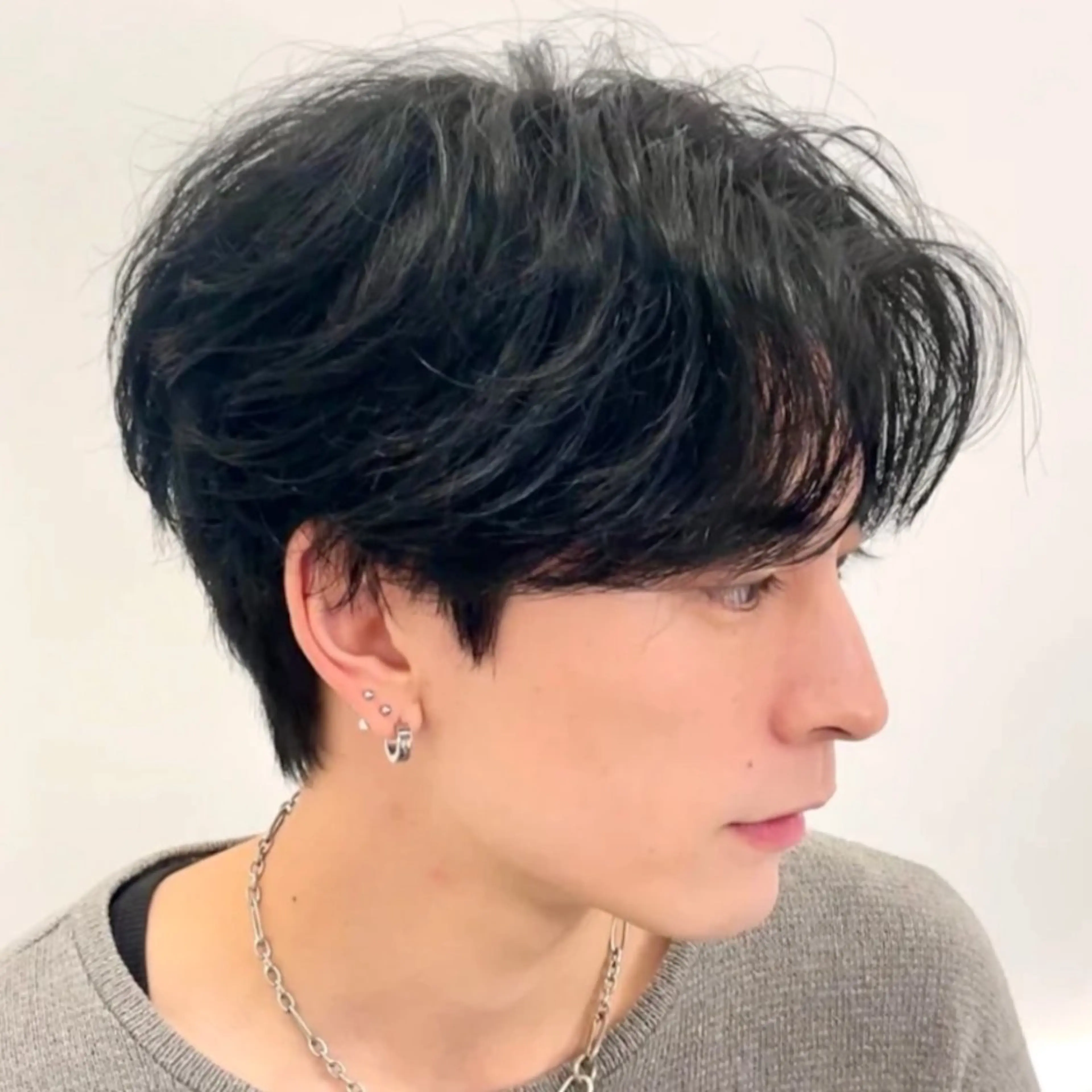 パーマ メンズ メンズパーマ ニュアンスパーマ PERCUT 天王寺店所属・上向井 真志【メンズ美容師】のヘアスタイル