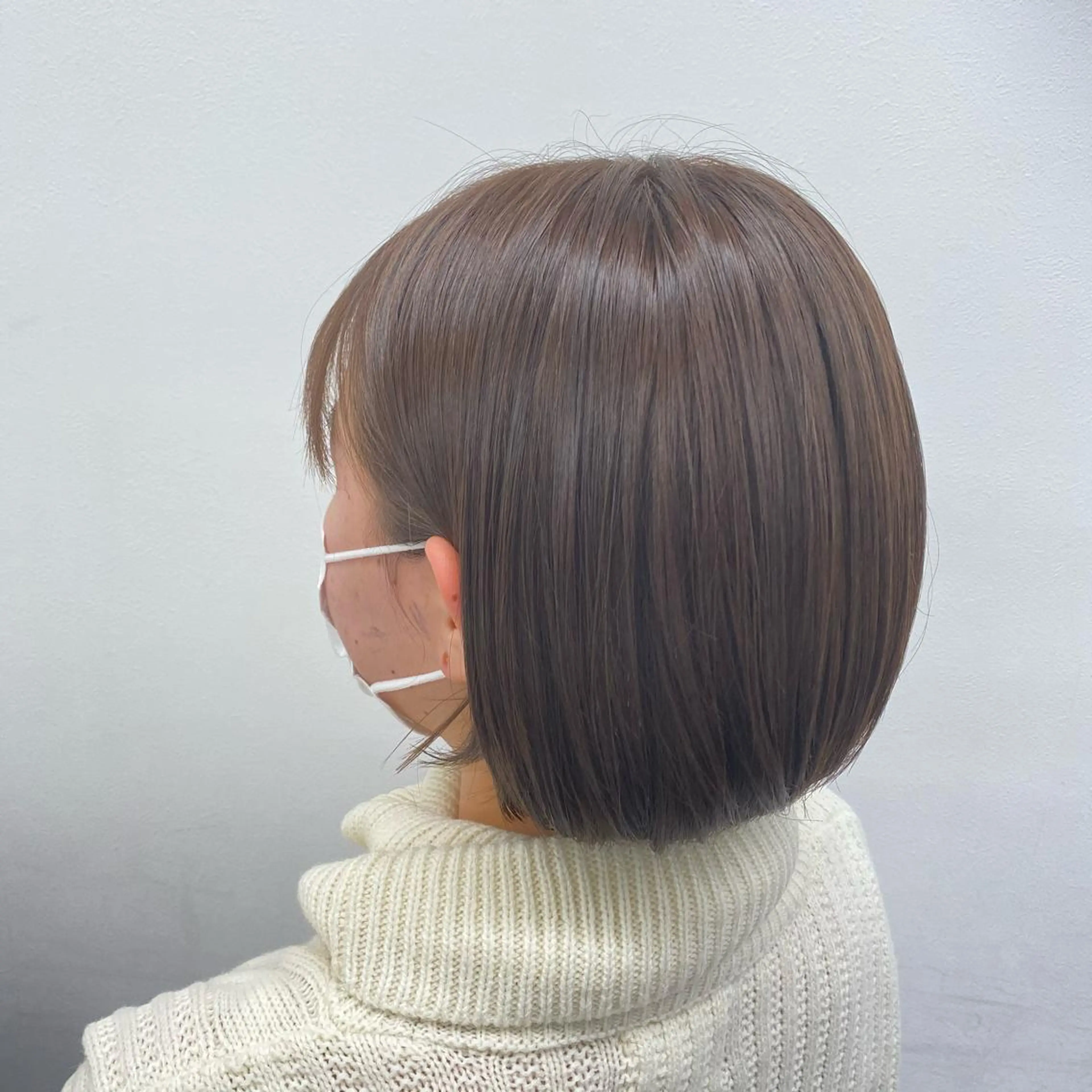 セミロング カラー ヘアアレンジ 【公式】 will横浜店のヘアスタイル