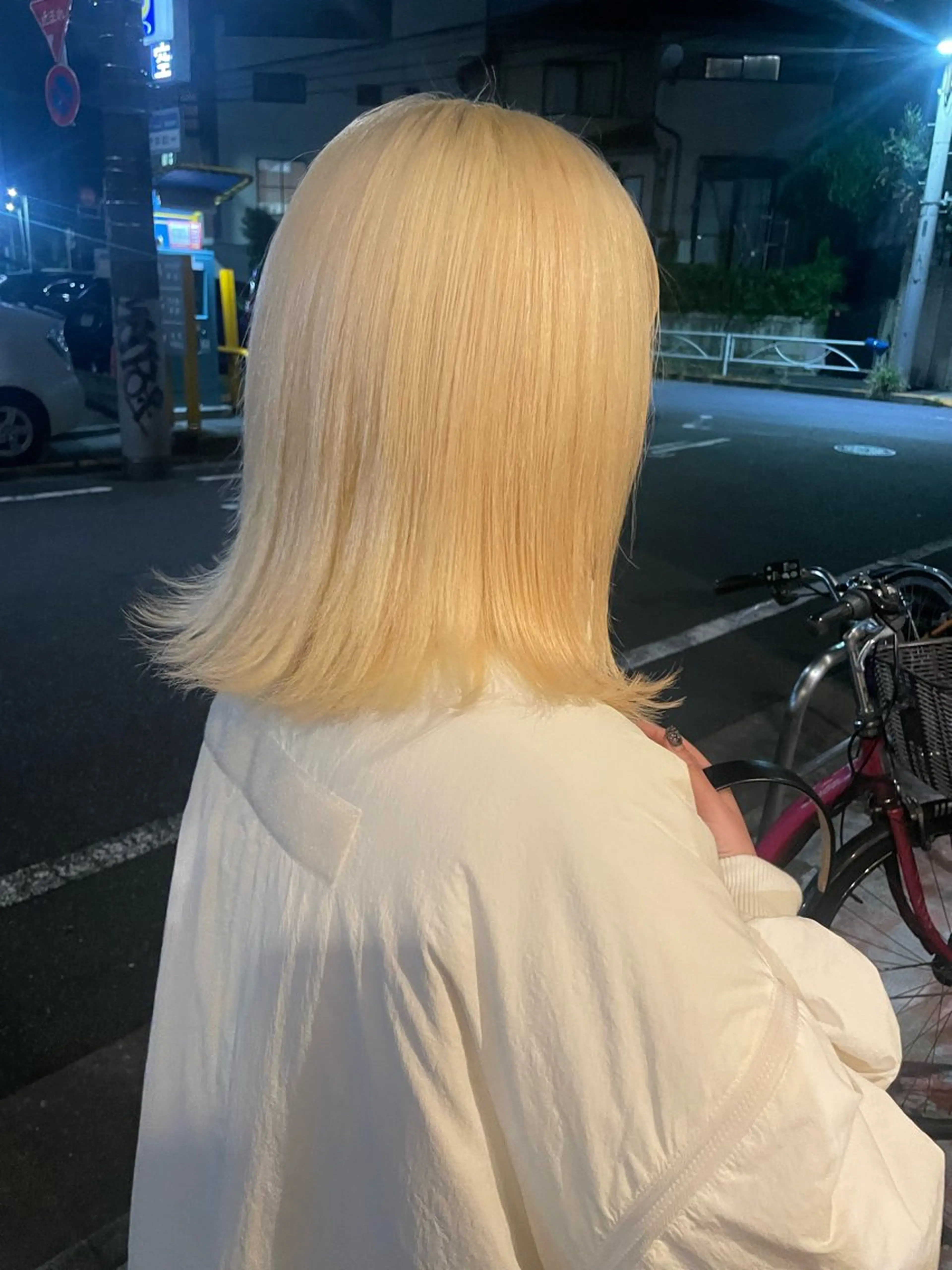 学割U24ダブルカラー(ケアブリーチ)×カラーの写真