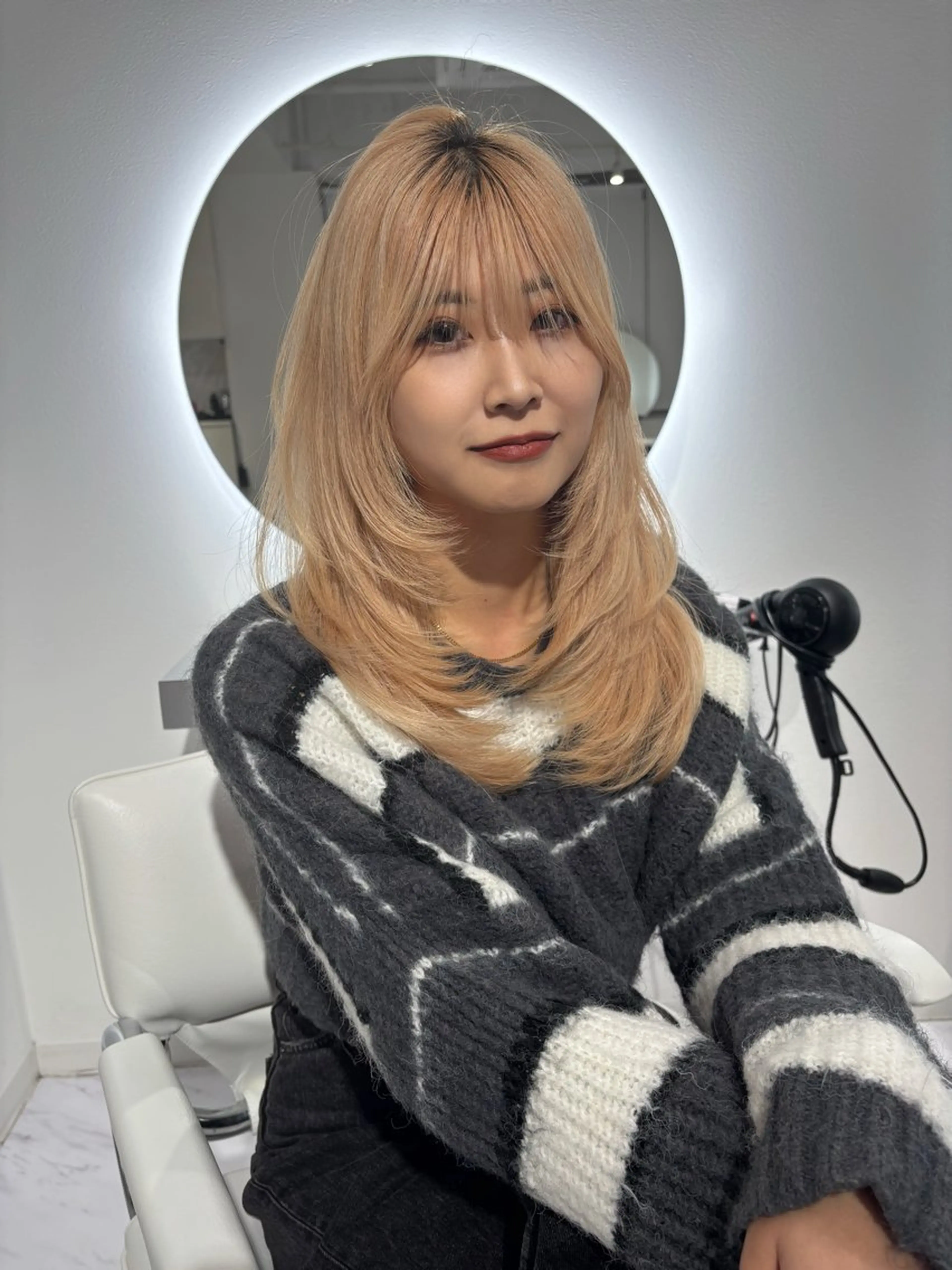 ロング 韓国レイヤー🤍 髪質改善seriraのヘアスタイル