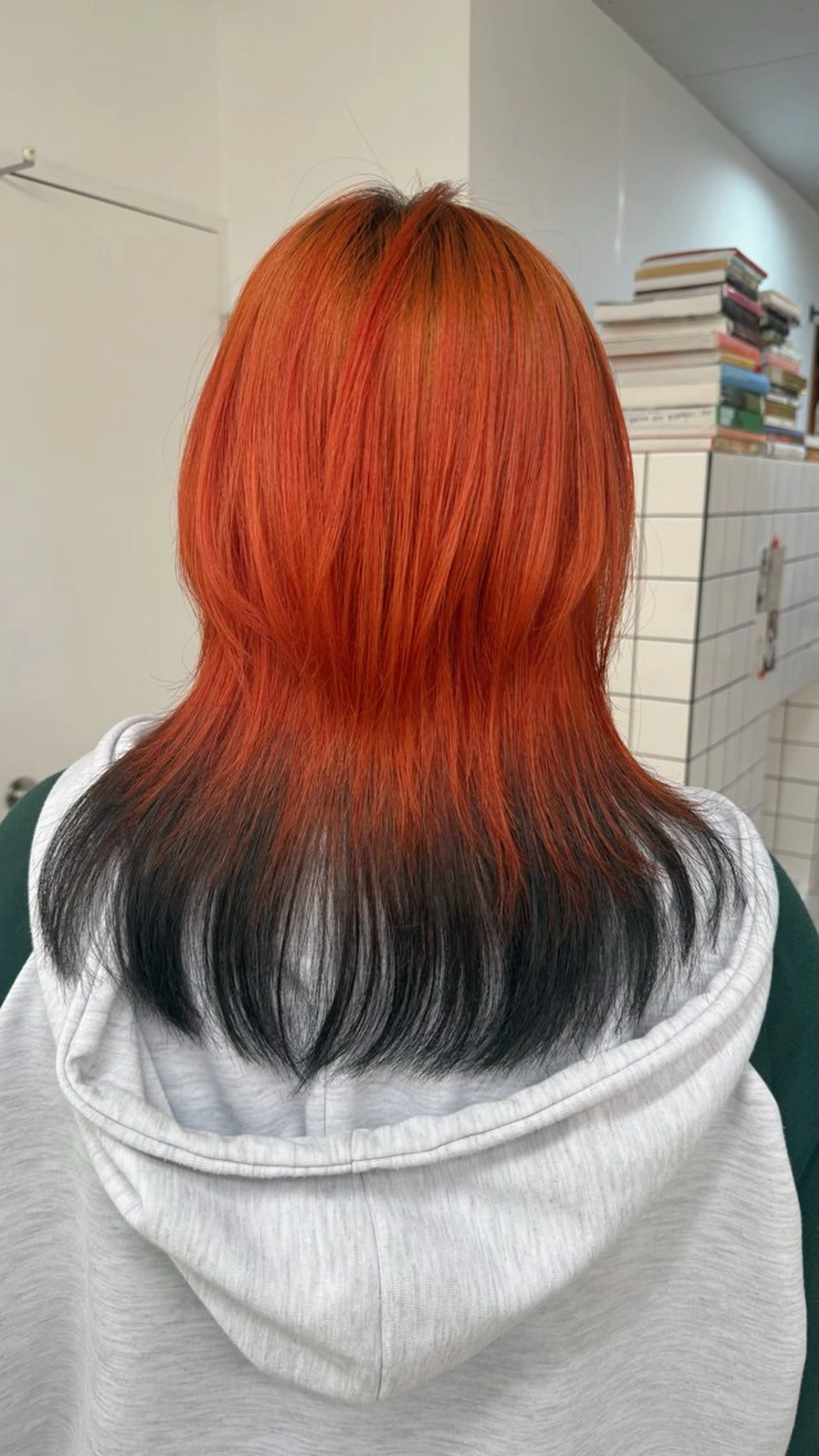 ロング カラー くびれヘア ウルフカット ヘアカラー QUARTE所属・りん 🍀9月の モデル様募集中です◎のヘアスタイル