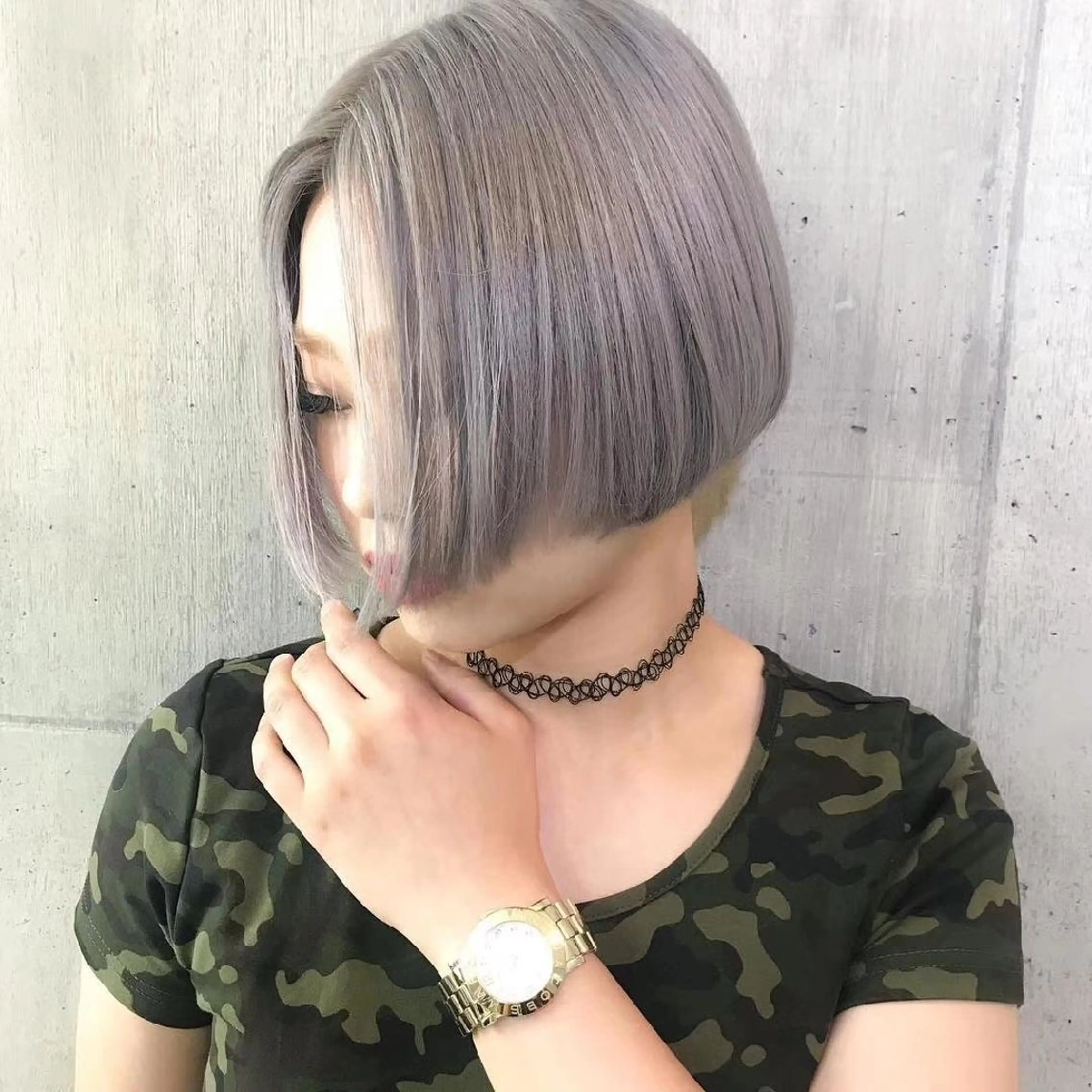 ショート カラー u hair所属・こばやし ももこのヘアスタイル