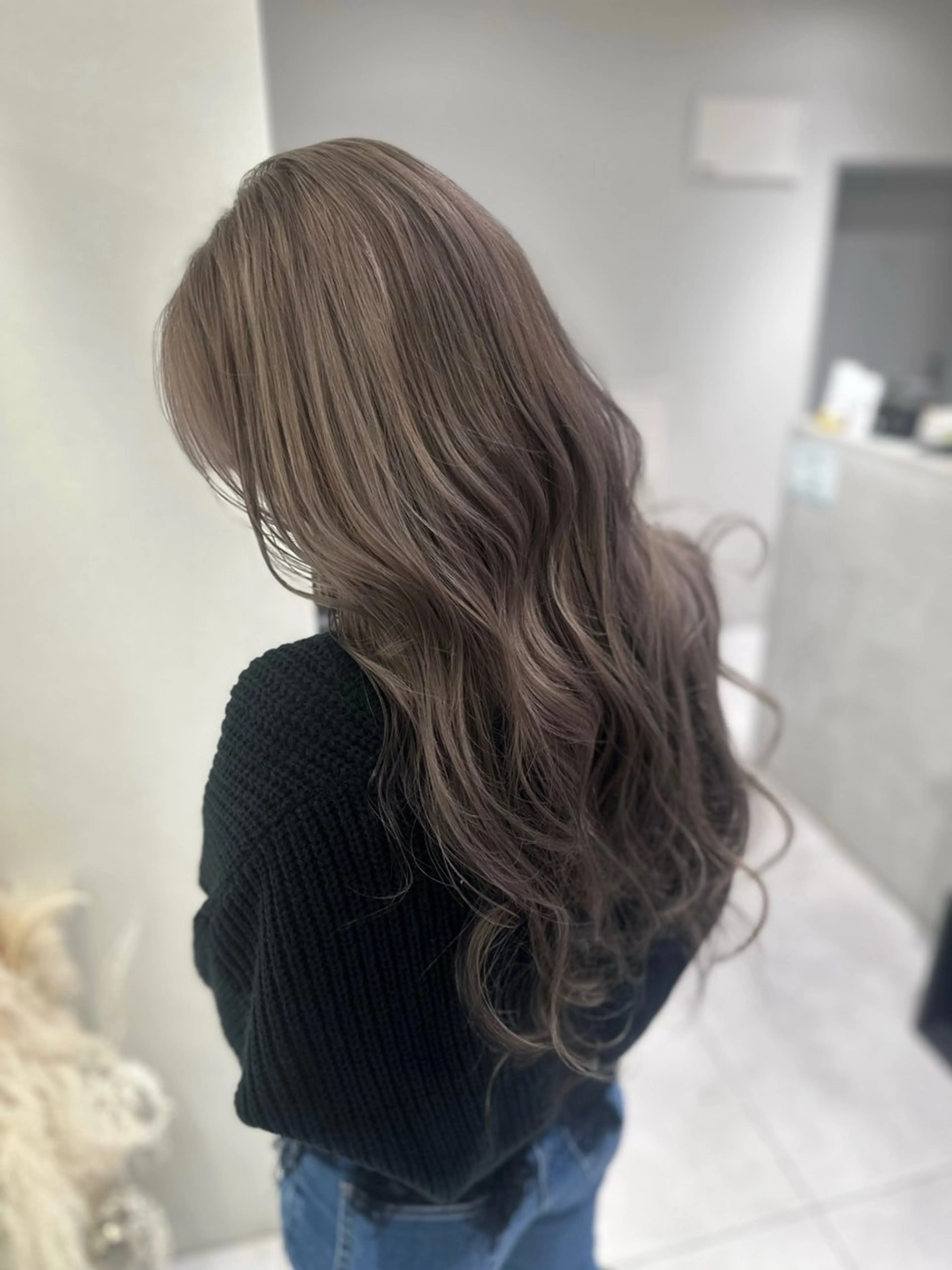 ロング カラー ヘアカラー ate.心斎橋 RYUKAのヘアスタイル