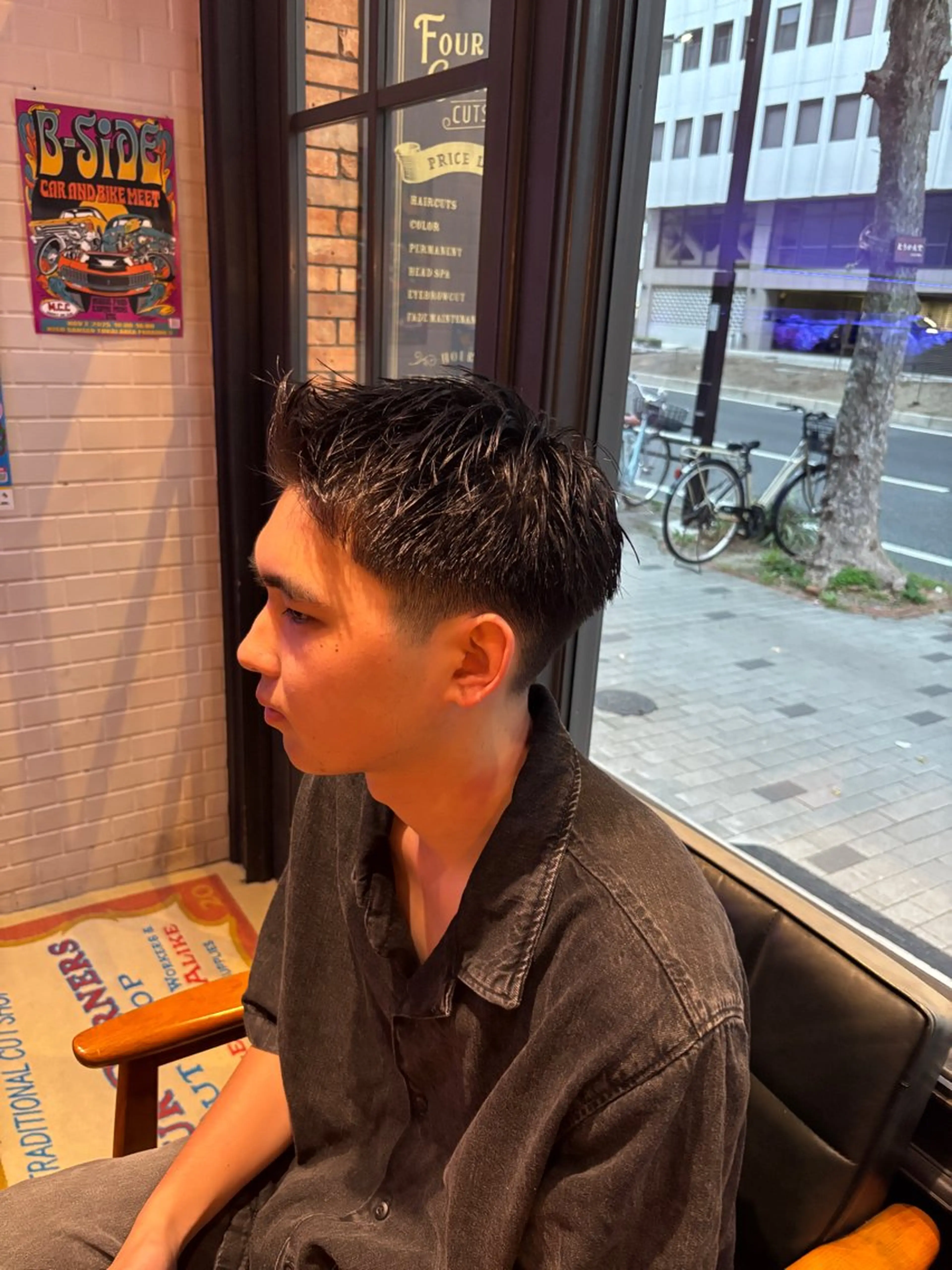 ショート フォーコーナーズカットショップ本店所属・設楽 カットモデル募集中のヘアスタイル