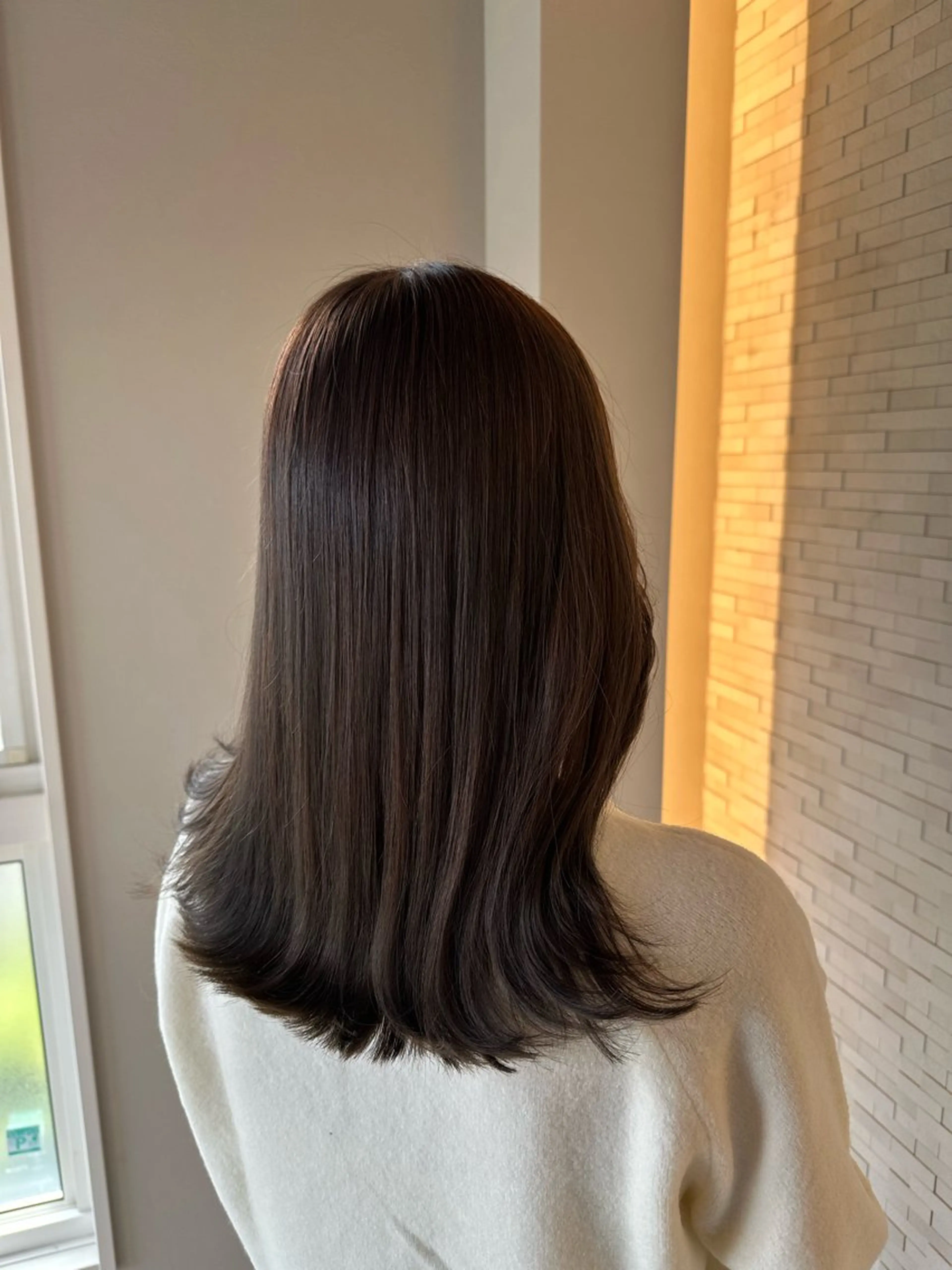 ミディアム カラー grande hair&spa所属・🫧‪透明感カラー 🫧‪サキのヘアスタイル