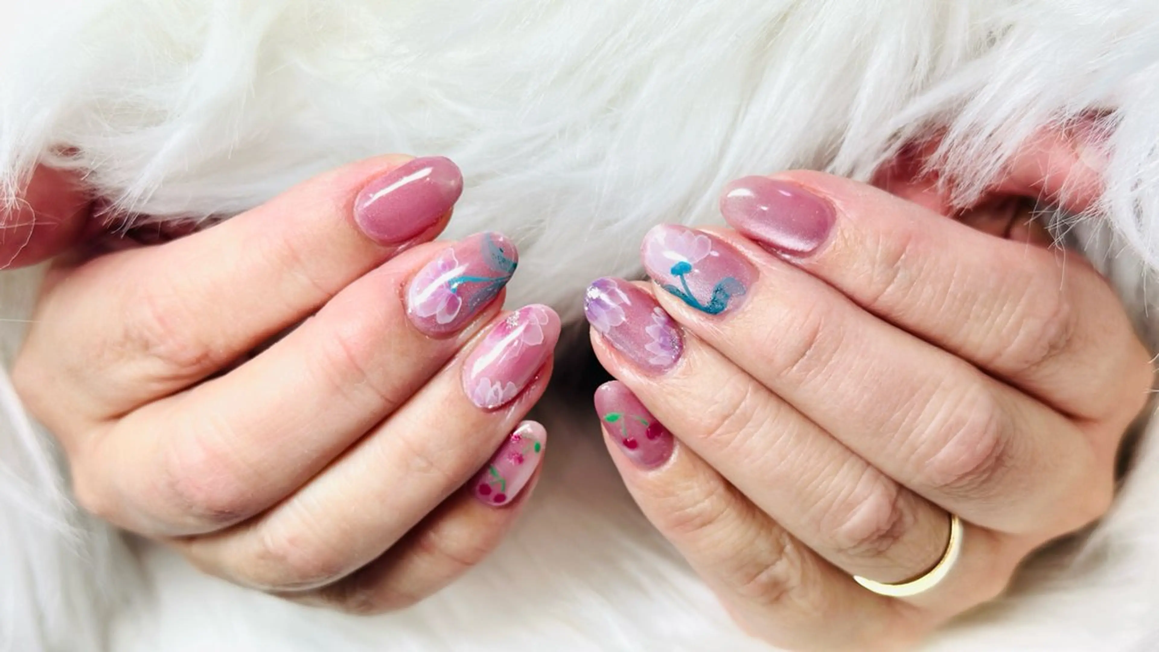 ネイル 春ネイル Queenie nailのネイルデザイン