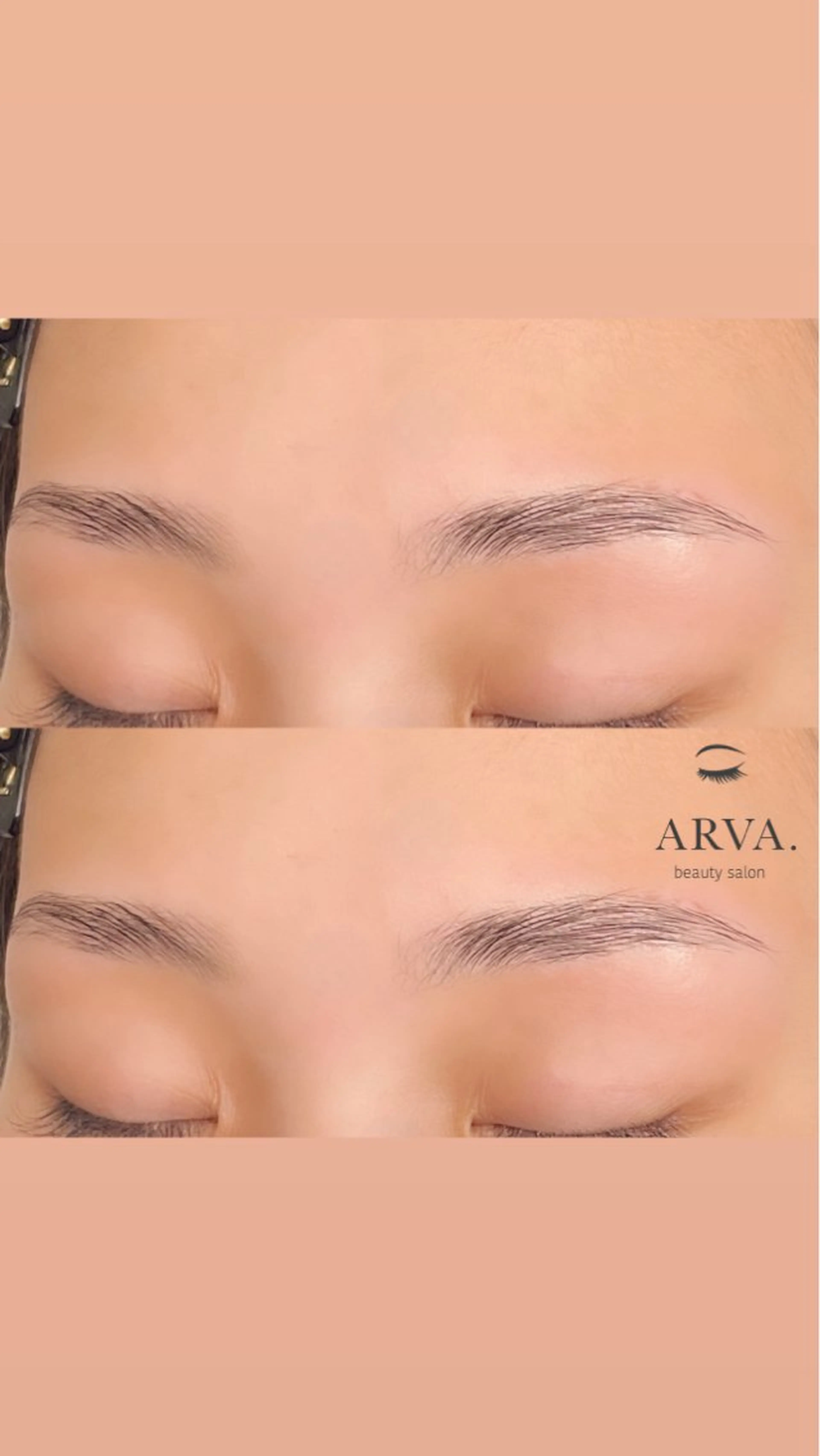 アイブロウ Arva salonのマツエク・マツパデザイン