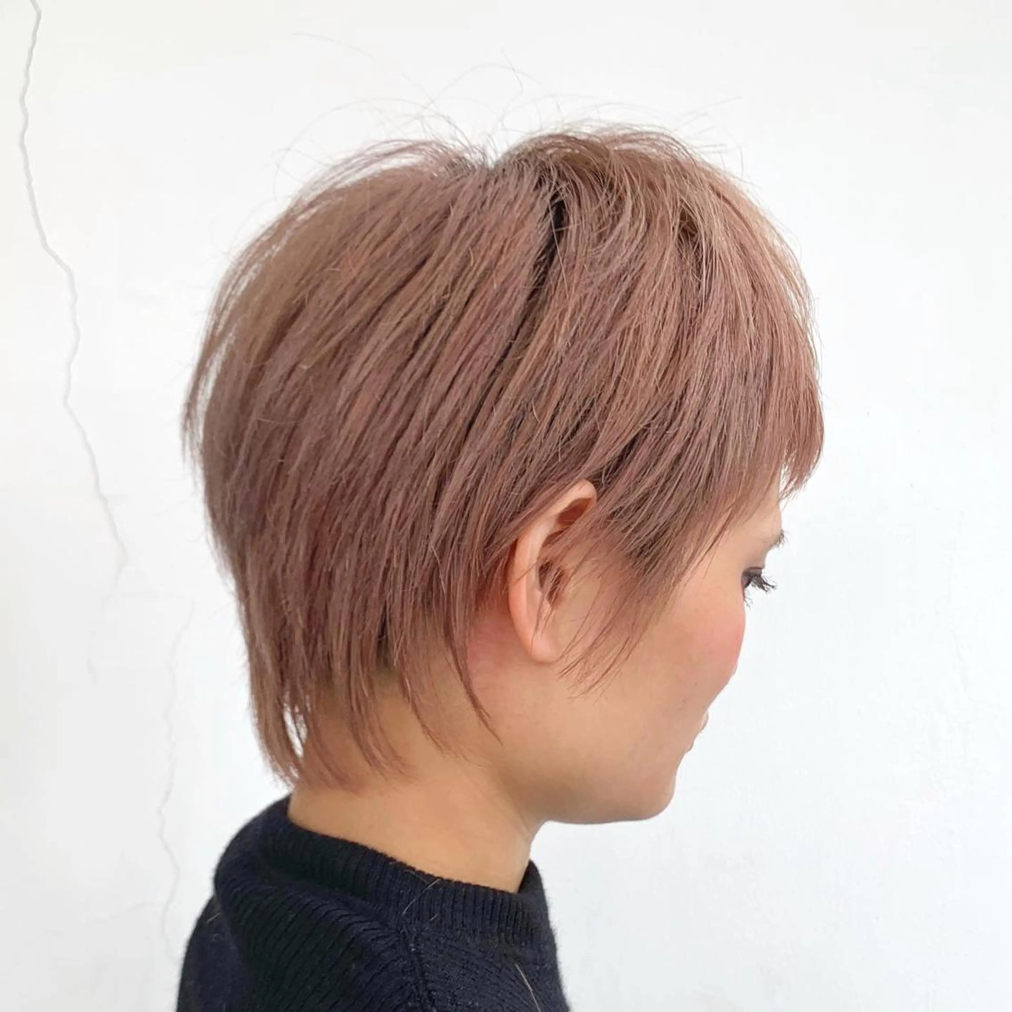 ショート カラー ダブルカラー ショートヘア salon m ni サロンマーニ所属・久保田 一のヘアスタイル