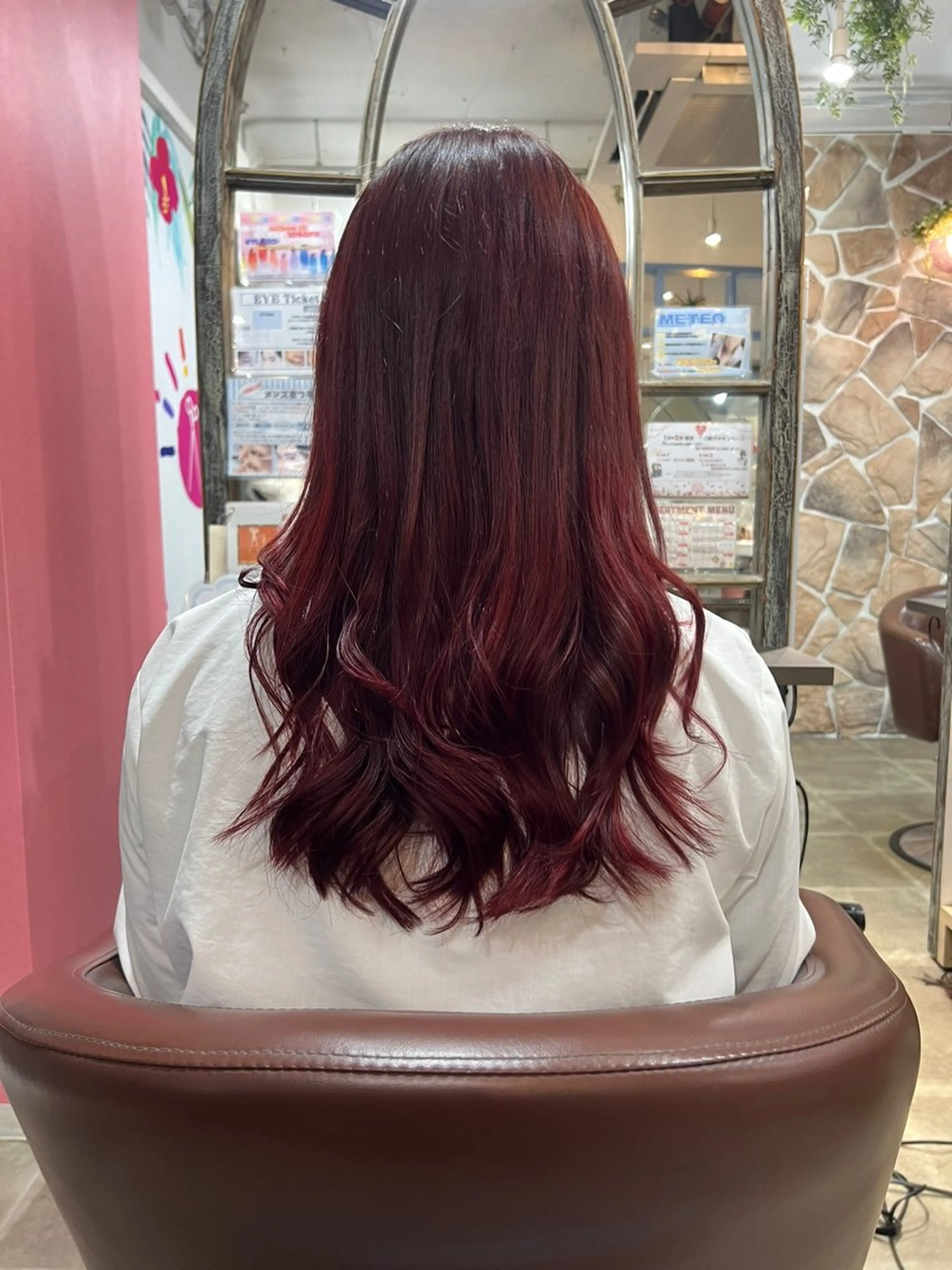 ロング パーマ レディースカット無料 ゆうな🐇のヘアスタイル