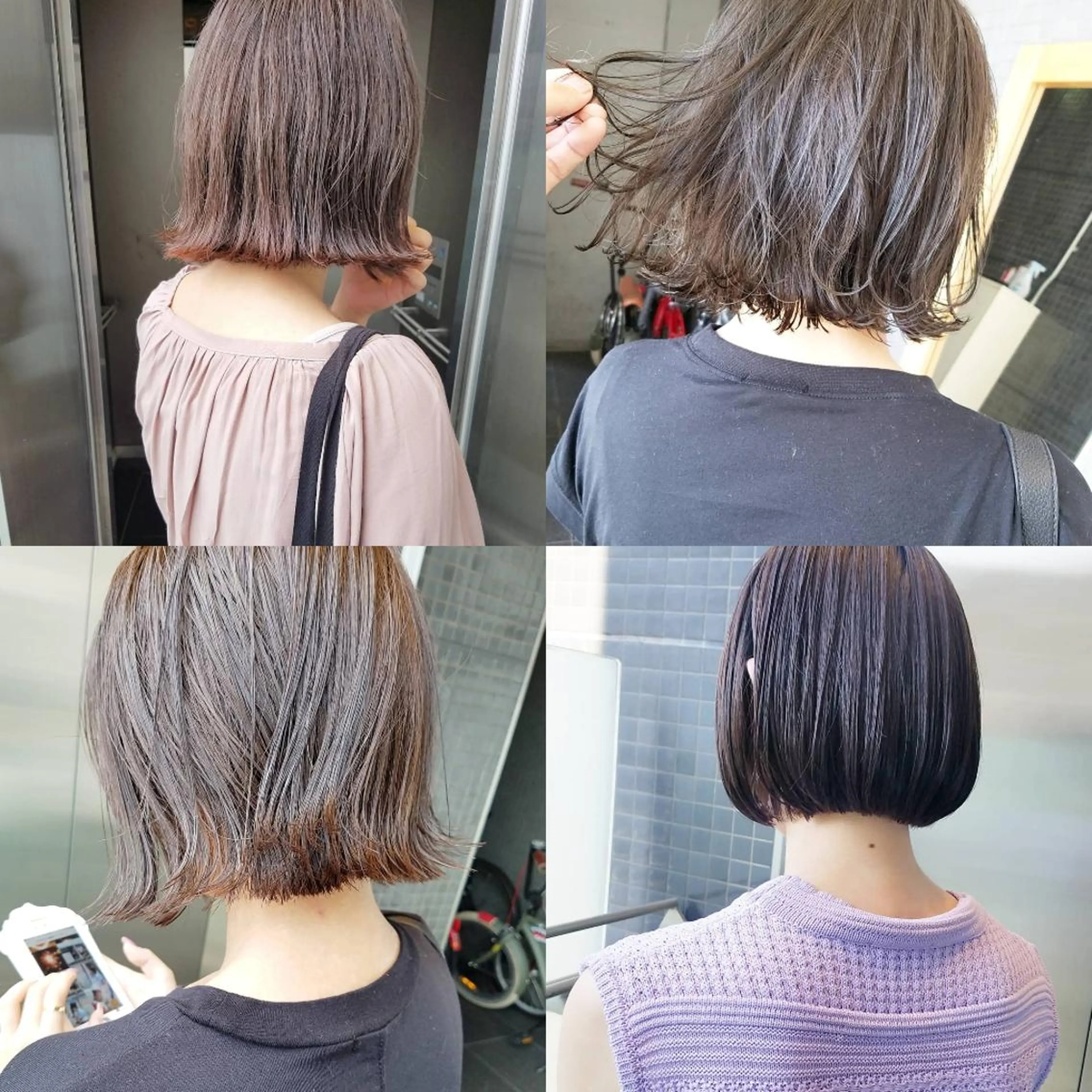 ミディアム カラー ヘアアレンジ パーマ ネイル 透明感カラー iplus✴ まつげ、眉毛、耳つぼのマツエク・マツパデザイン