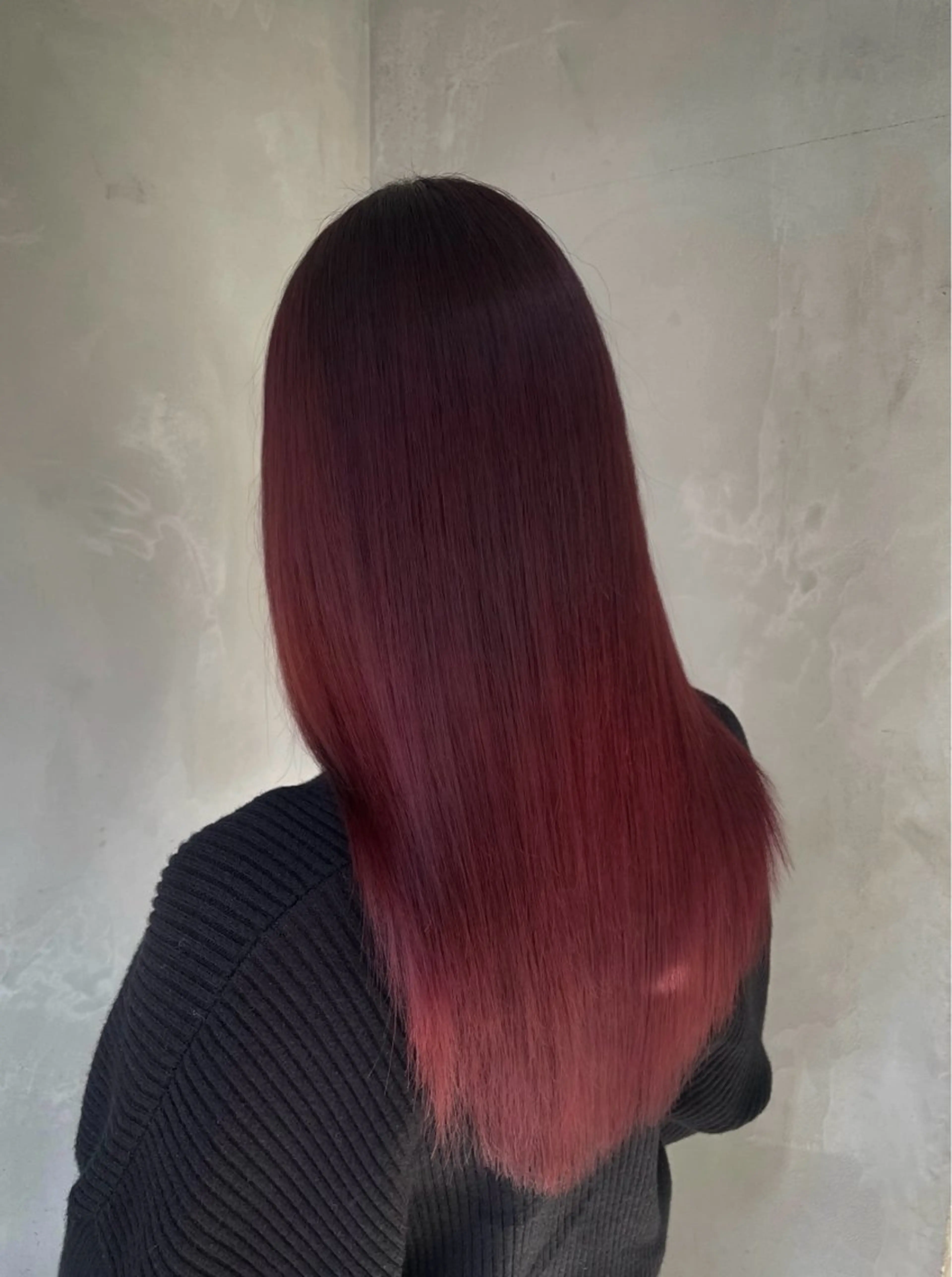 ロング カラー ヘアカラー トリートメント Ameri 新宿所属・𓆩︎🩸個性カラー SAKÜRA𓆪⋆˚のヘアスタイル