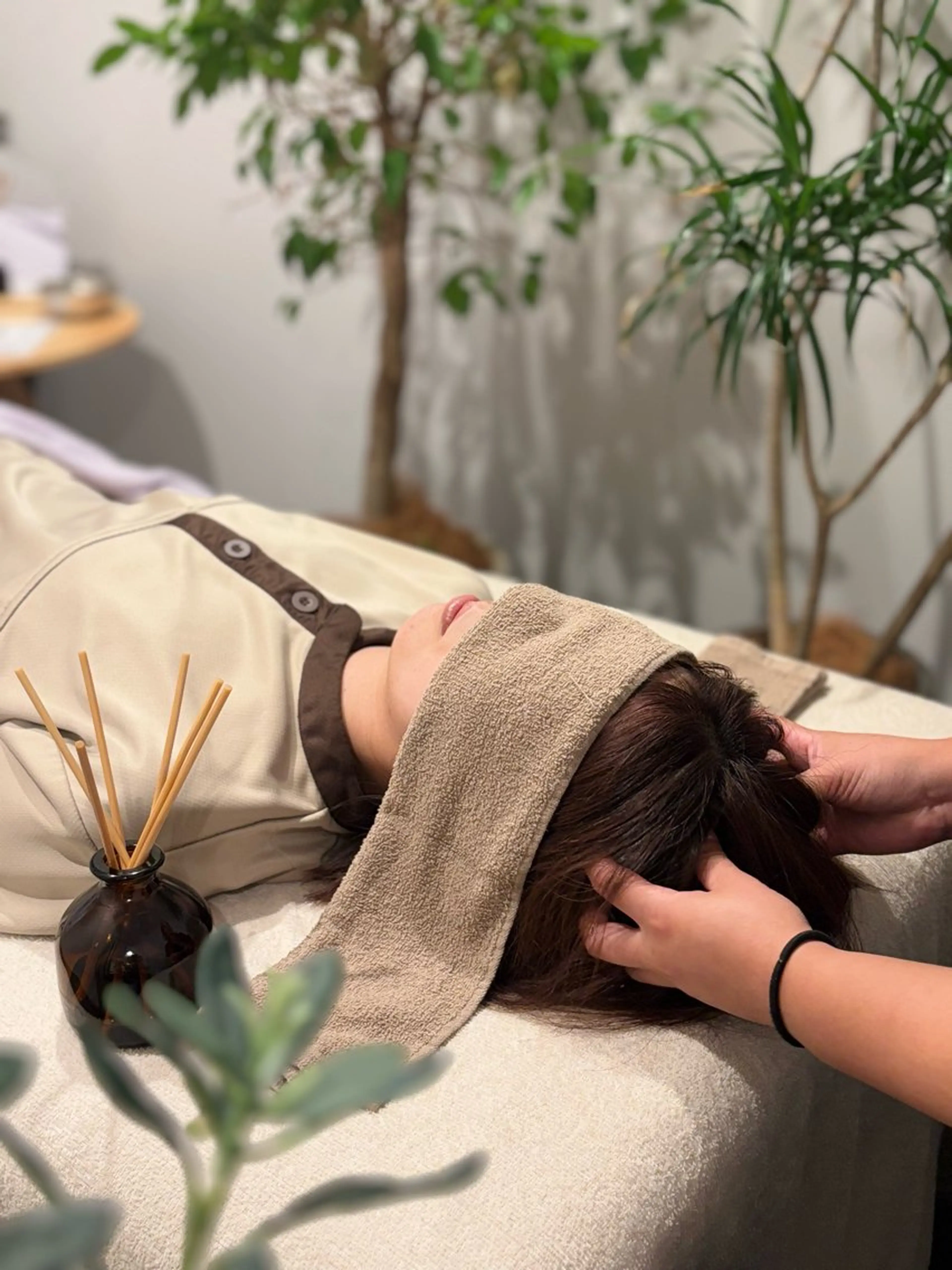 【CoconeRu.最初のメニュー！】ヘッドスパ30分+おやすみタイム15分の写真