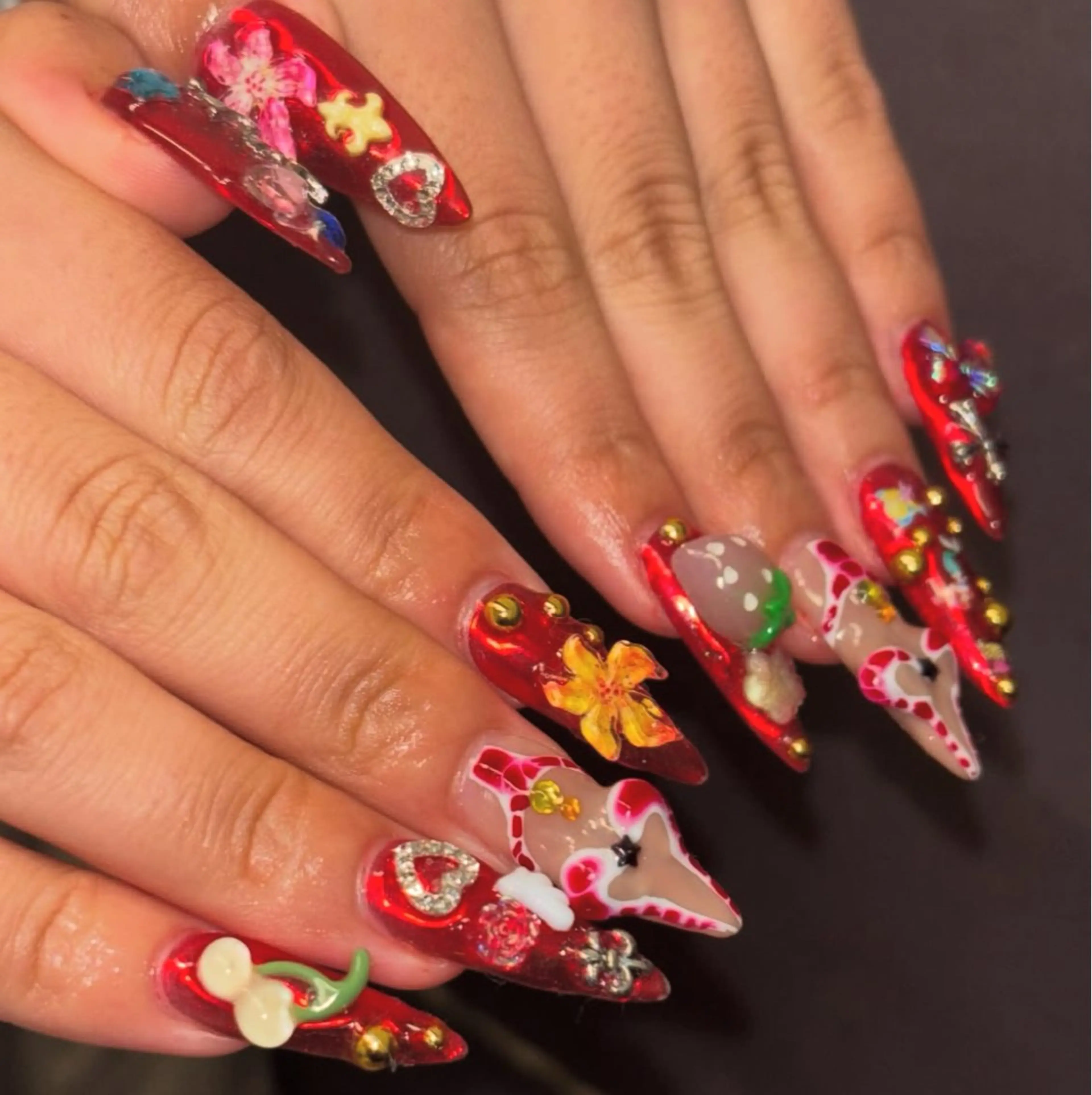 ネイル ハンドネイル 🐬Cxxu° Nail✝️のネイルデザイン