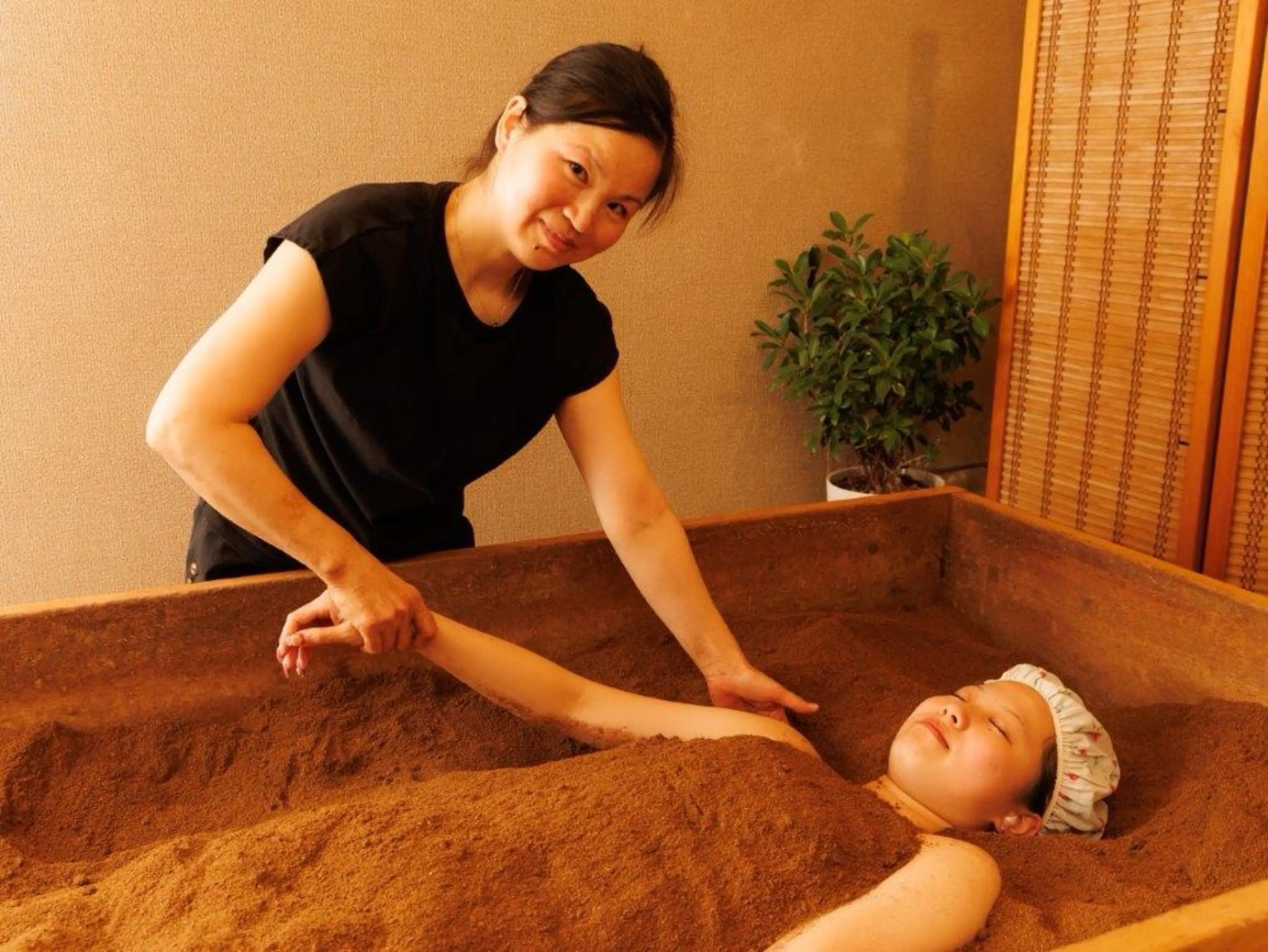 酵素風呂.全身美容.毛穴洗淨.免疫力アップ.デトックスなど健康と美容に！の写真