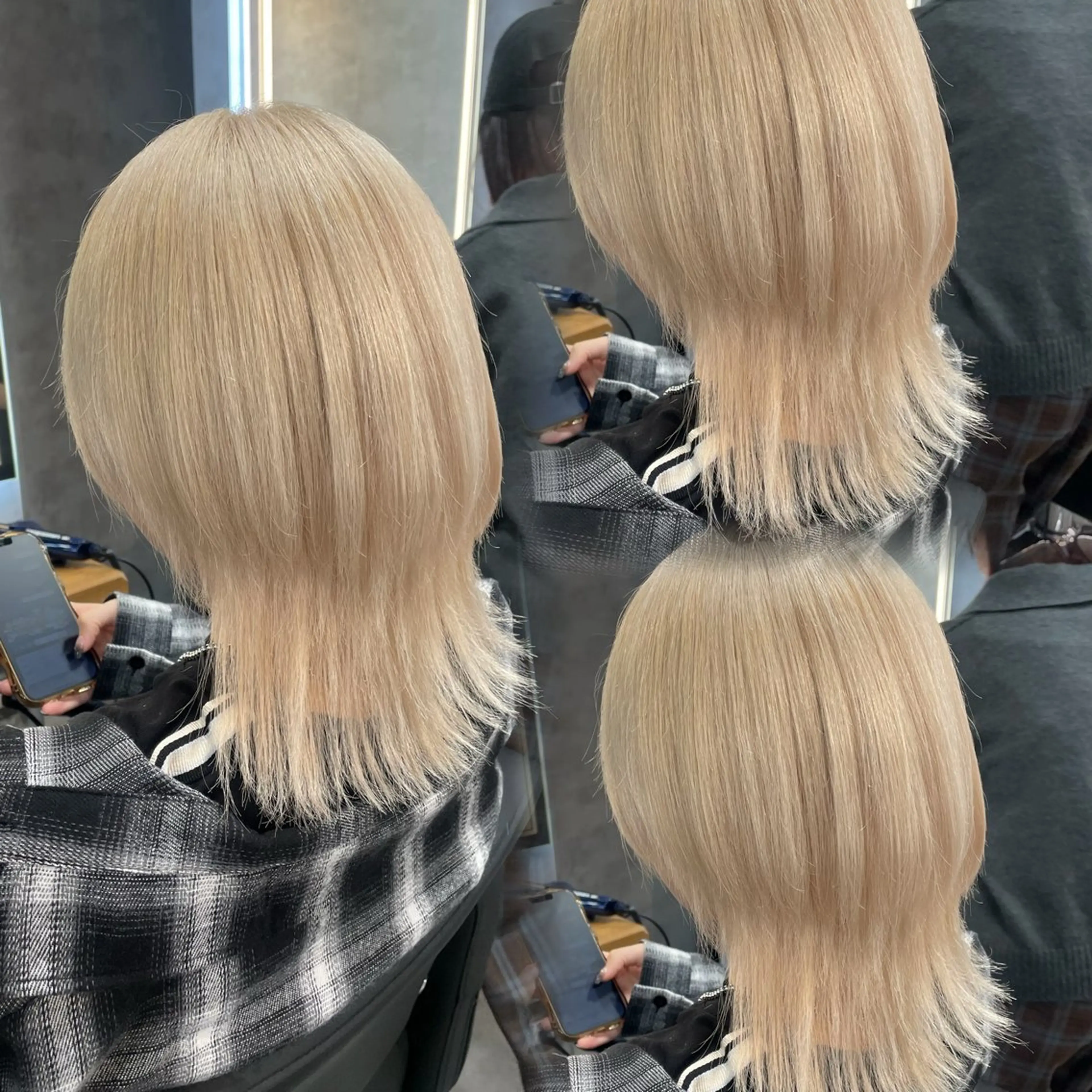 ロング ヘアカラー トリートメント 透明感カラー/推しカ ラー☁️JURAのヘアスタイル