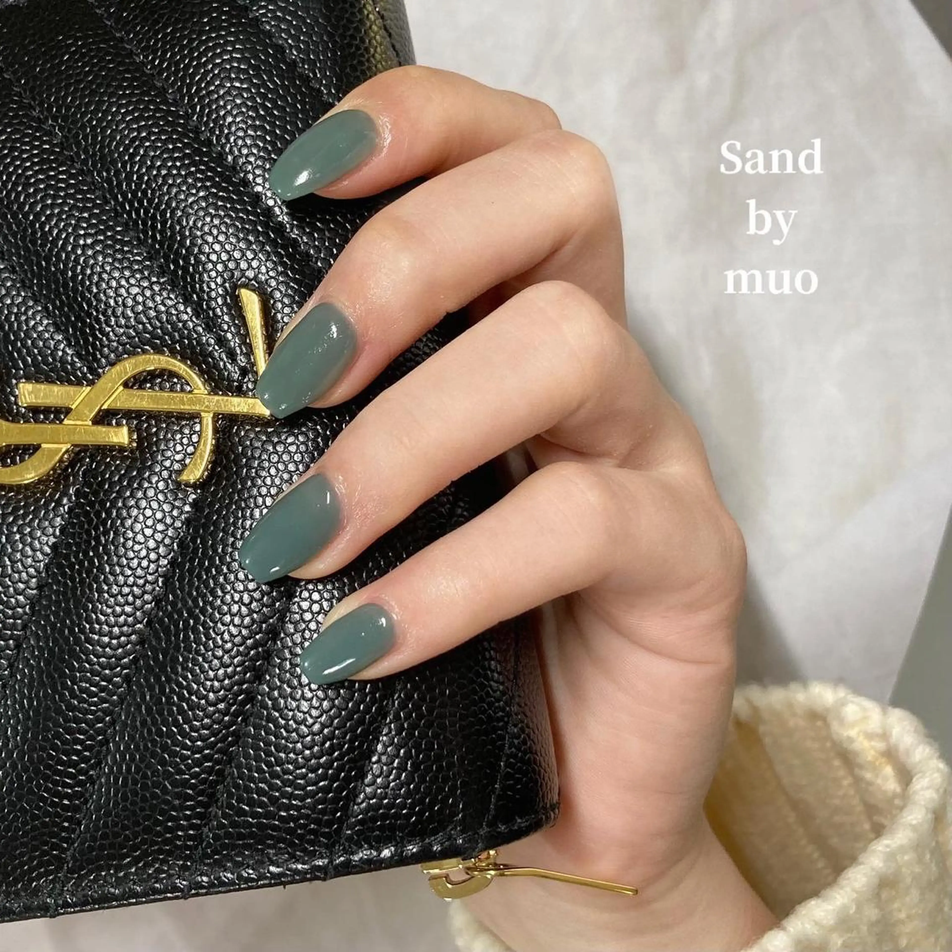 ネイル ワンカラーネイル Sand by muoのネイルデザイン