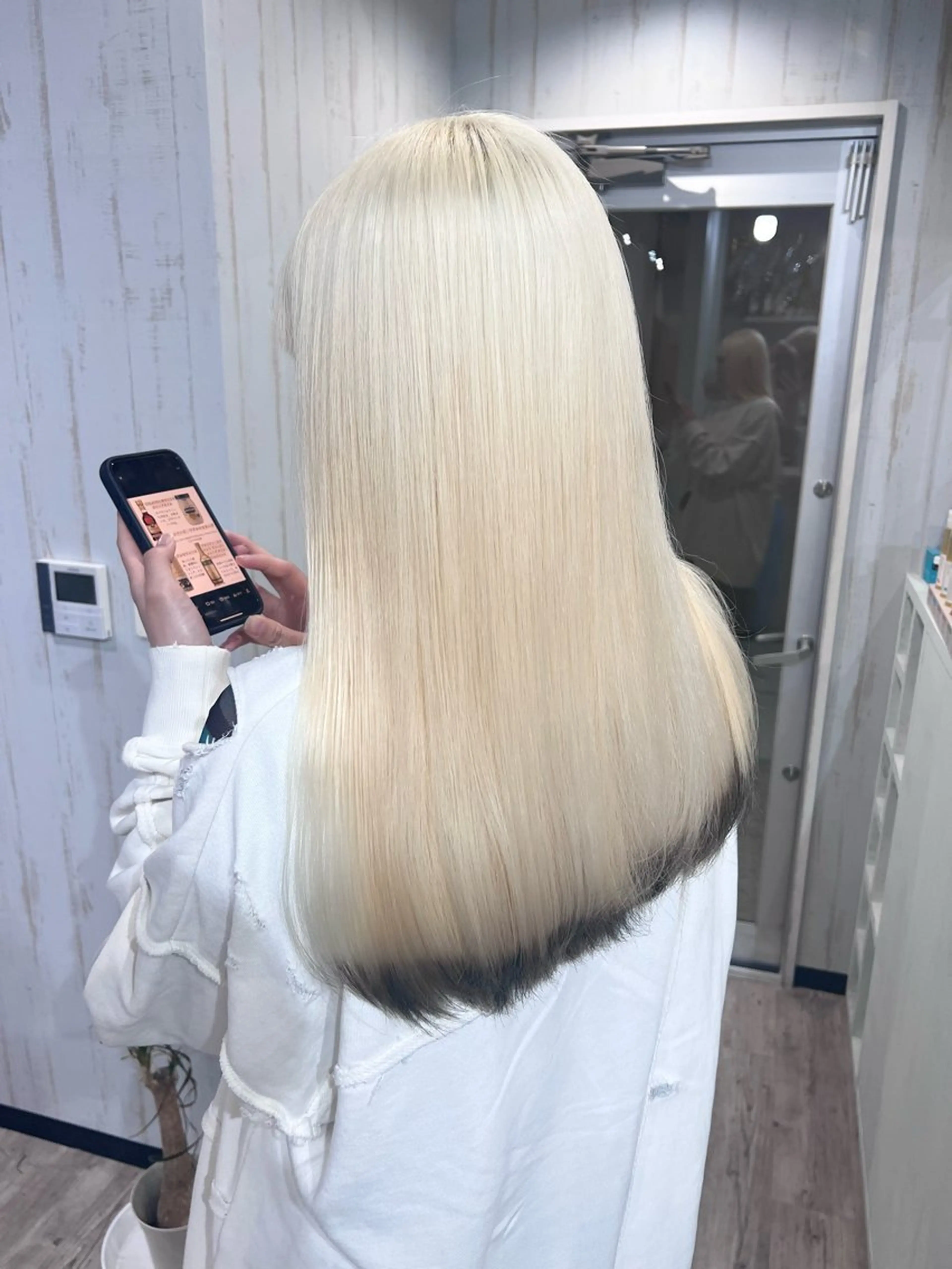 ロング カラー 艶髪/ハイトーン特化 店長/SHOHEIのヘアスタイル