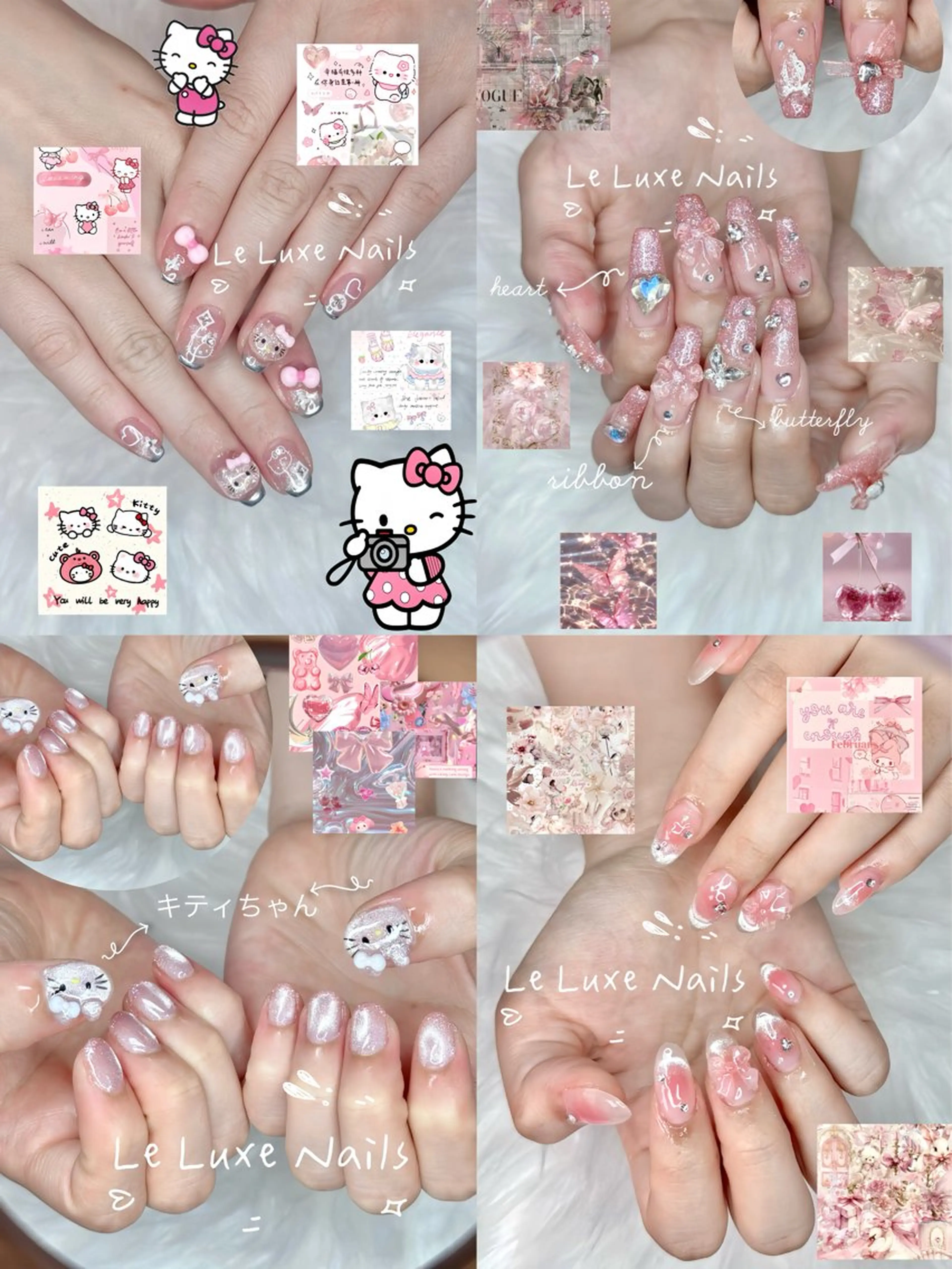 ネイル le luxe nails所属・あやね あんなのネイルデザイン