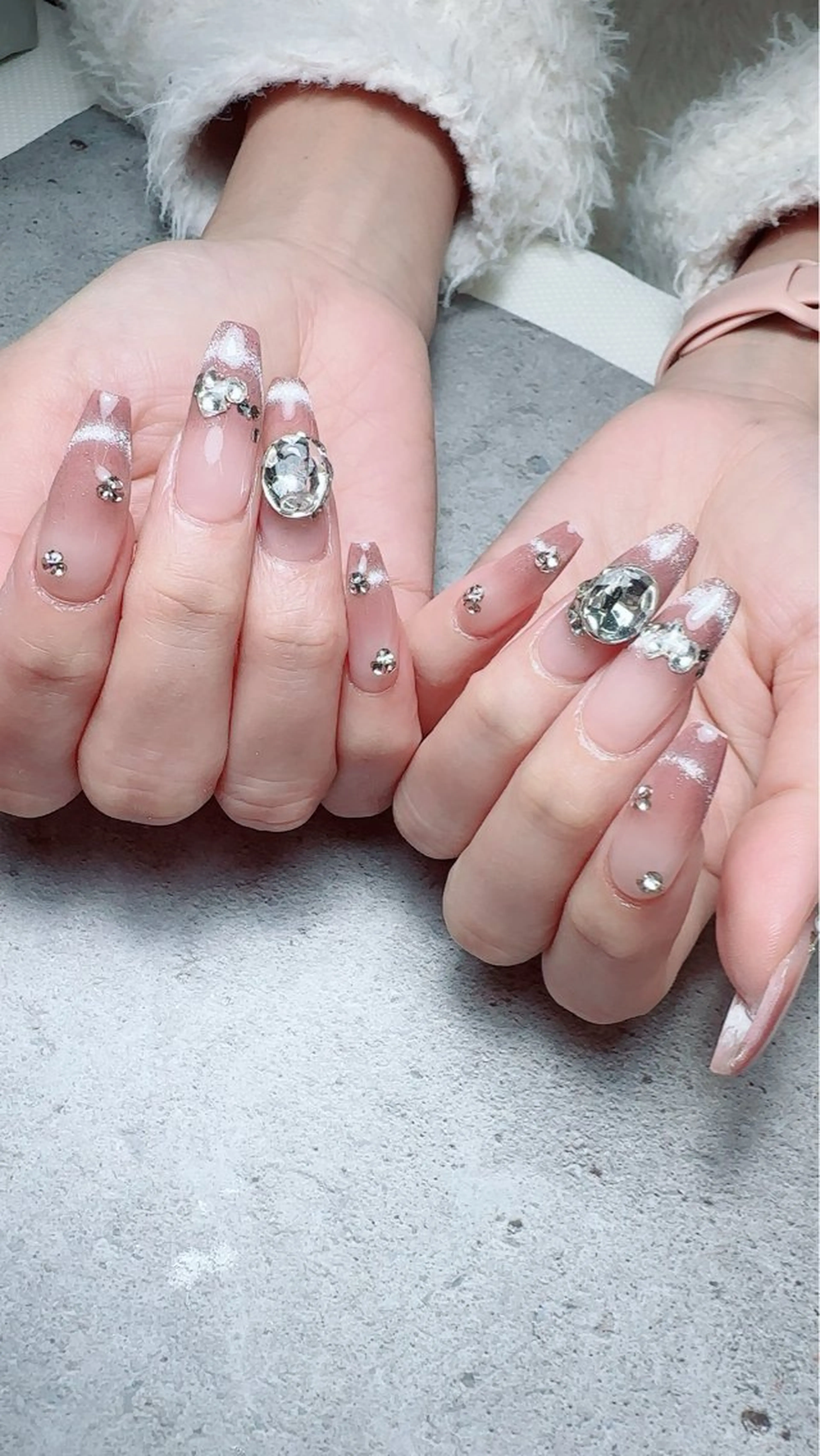 ネイル アートネイル ハート マグネットネイル 持ち込み ニュアンスネイル ハンドネイル nail salon    Mimiy..所属・Nailsalon Mimiy..♡のネイルデザイン