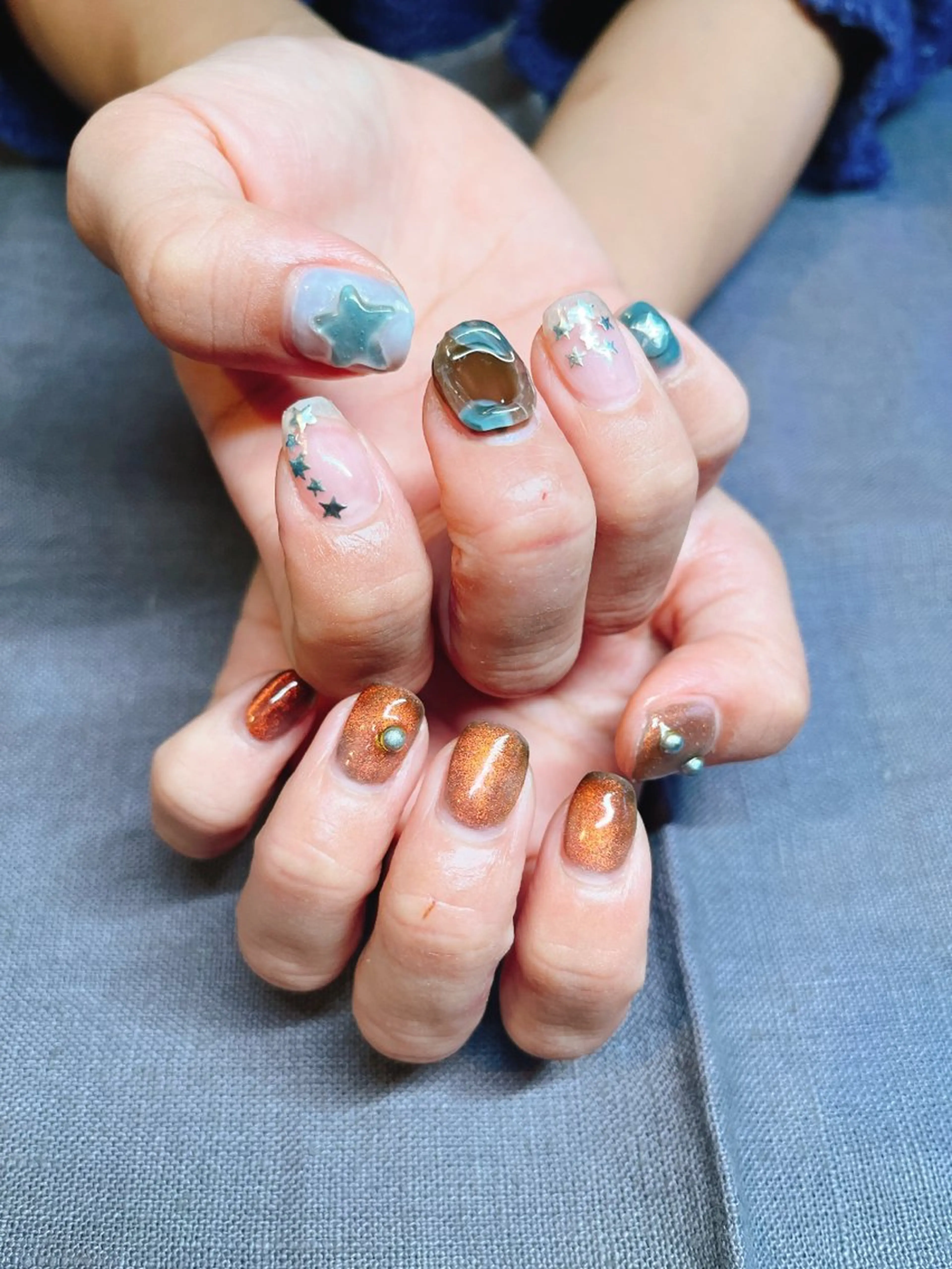 ネイル 持ち込み atelier mofのネイルデザイン