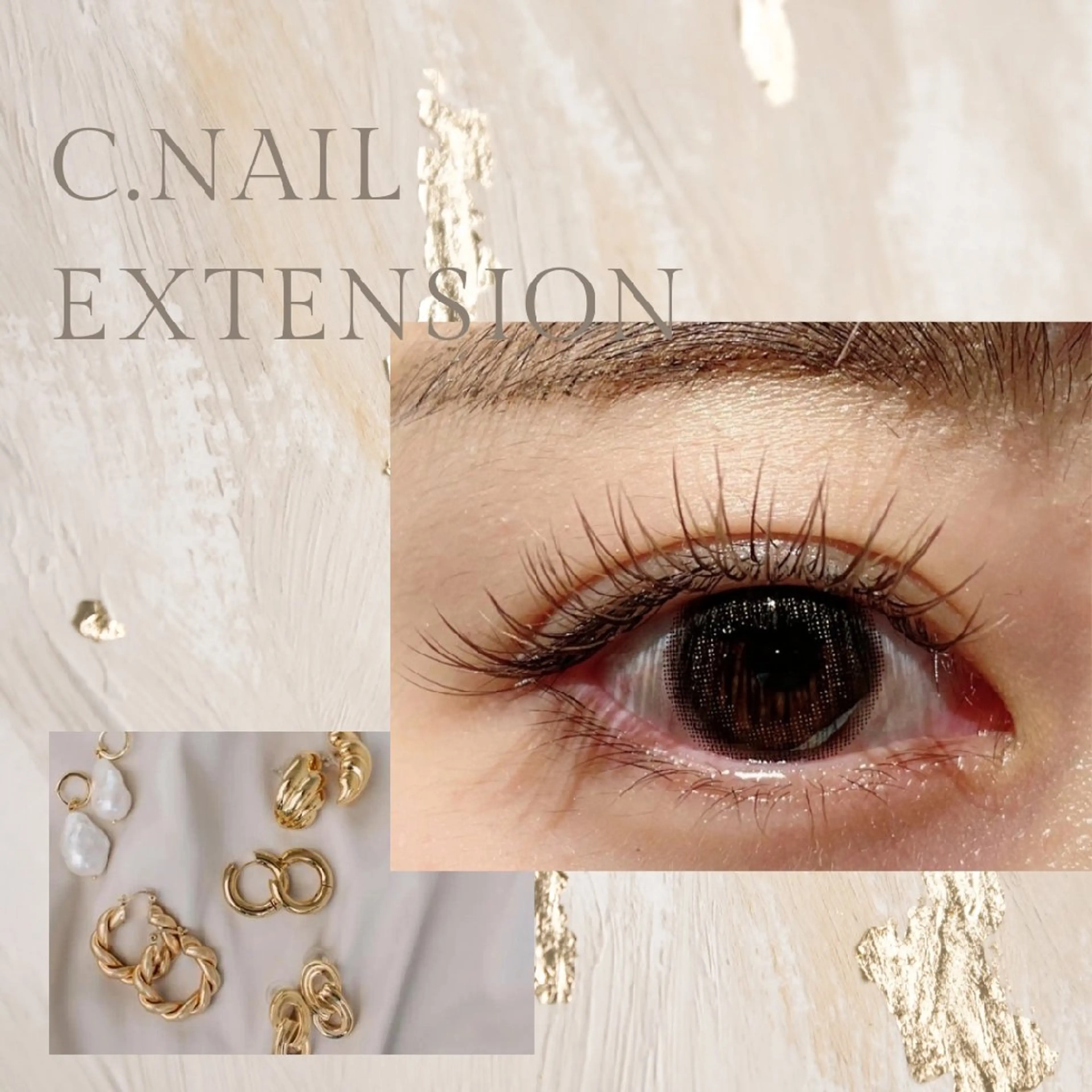 マツエク・マツパ マツエク C.Nail&EYE 　chiharuのマツエク・マツパデザイン