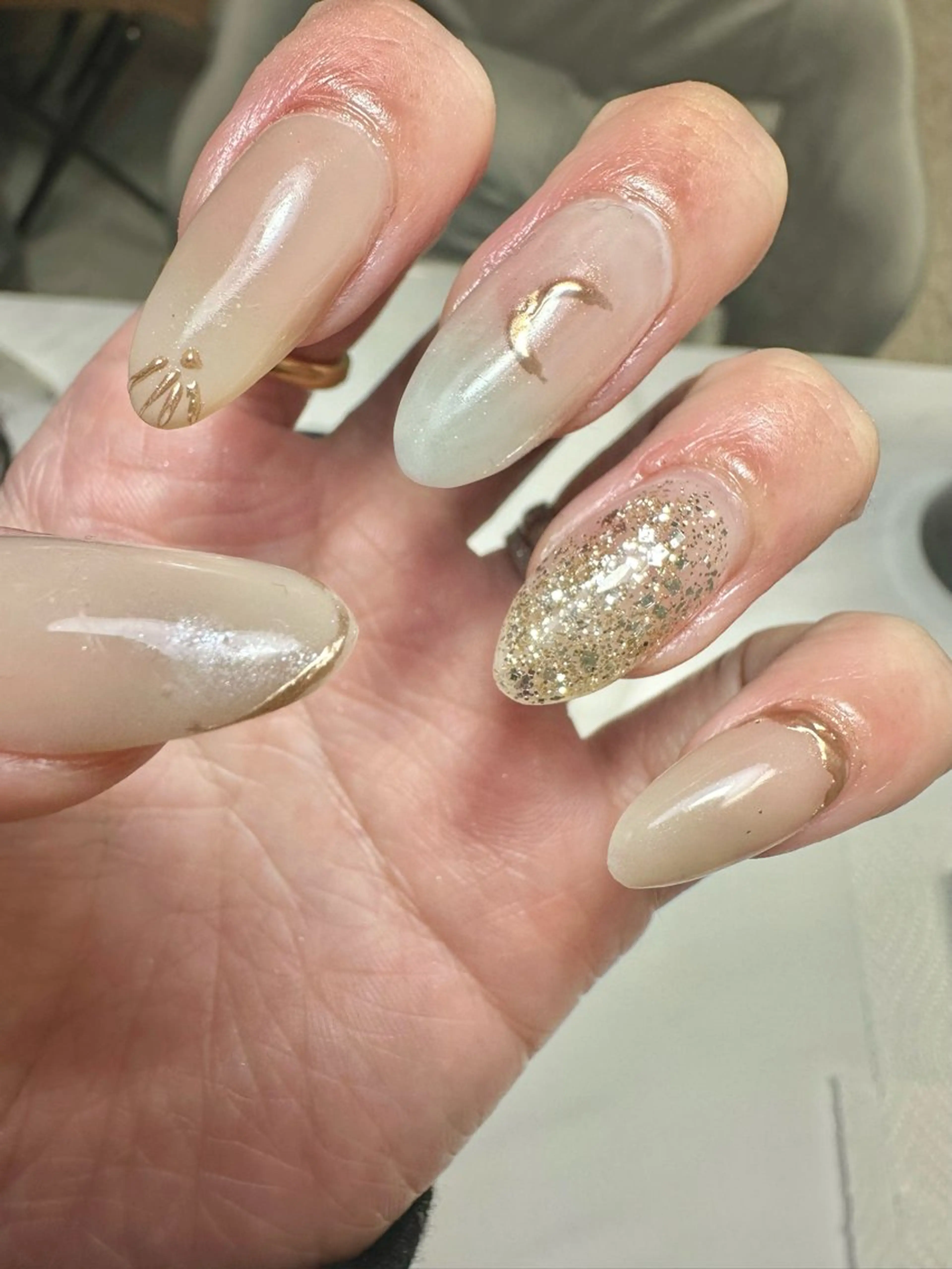 ネイル グラデーション nailsalon glowのネイルデザイン