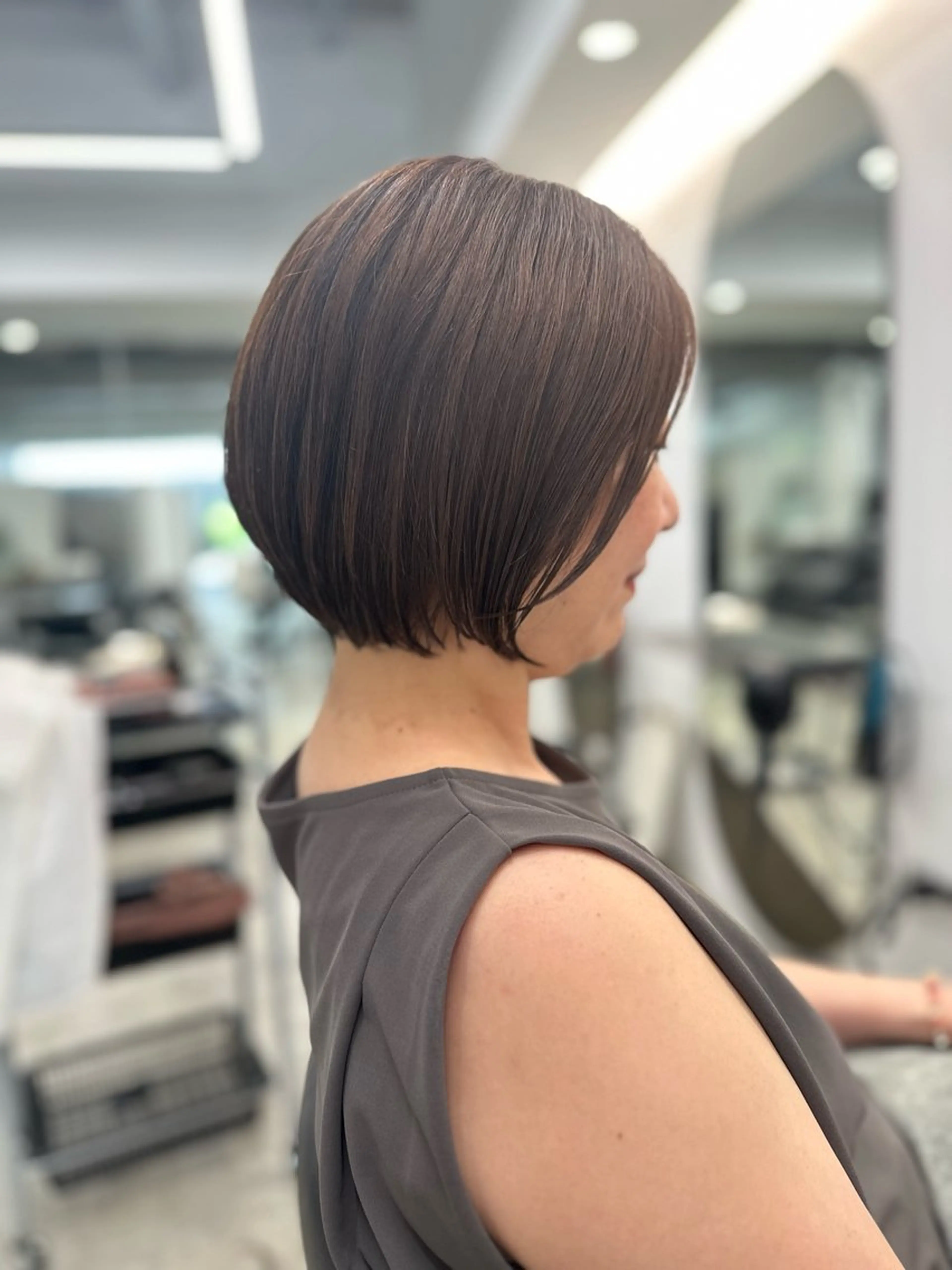 ショート ショートボブ ボブ ショートヘア あいこ/レイヤー カット🌷銀座のヘアスタイル