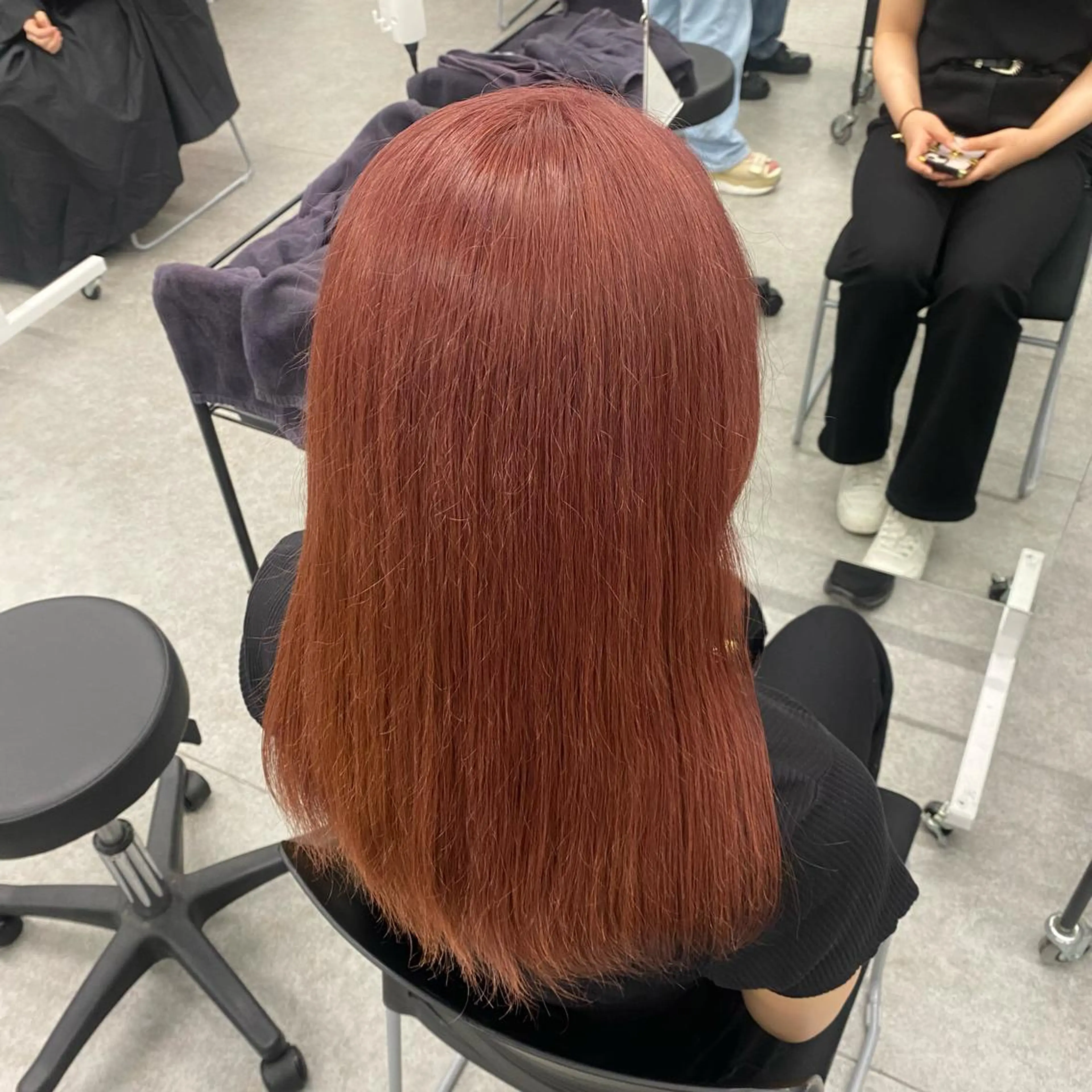 セミロング ヘアカラー トリートメント ヘアセット 韓国ヘア/赤み消し/ メンズ/KOTA🍂のヘアスタイル