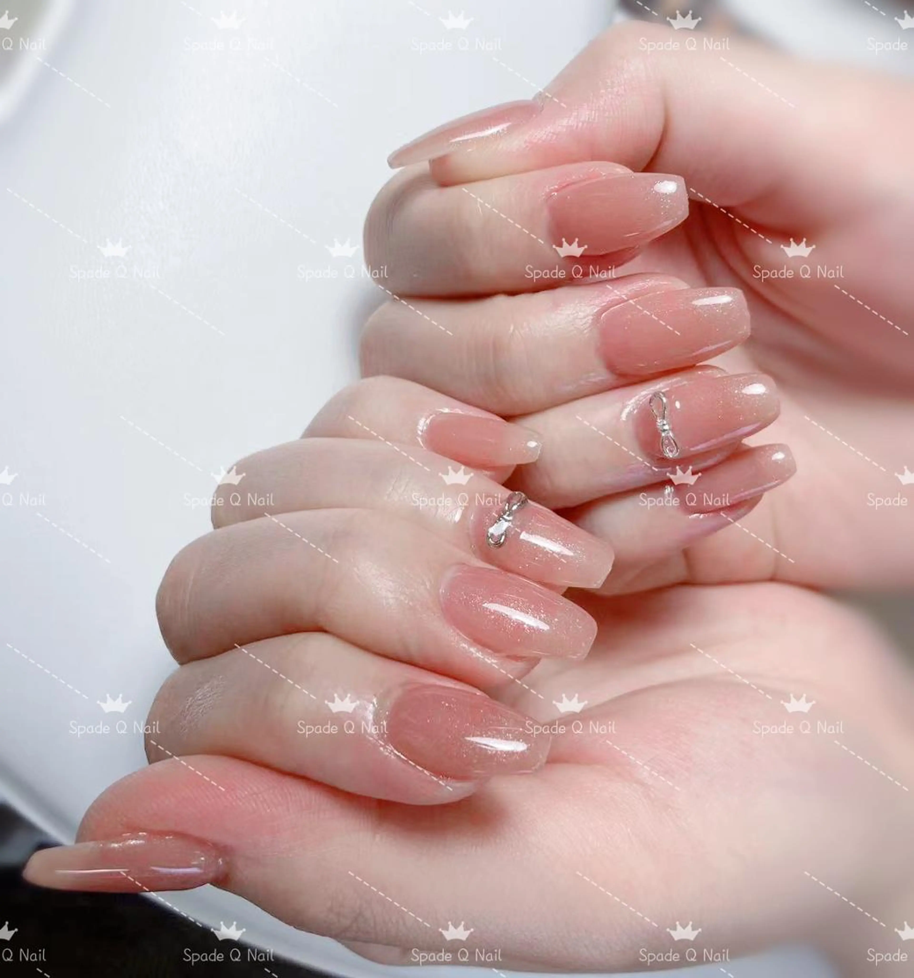ネイル ハンドネイル ハンドケア Spade Q Nailのネイルデザイン