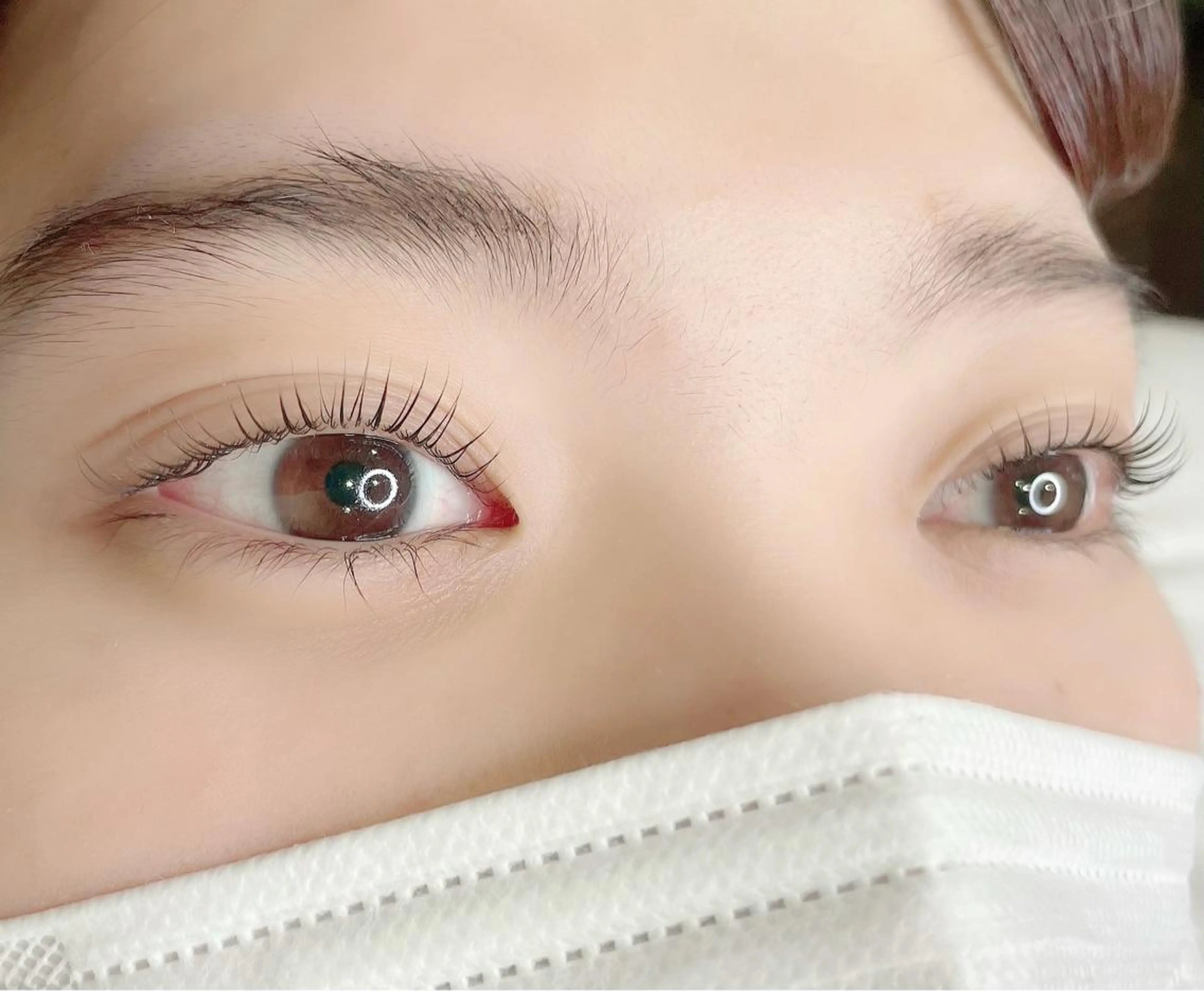 マツエク・マツパ ナチュラル eyeslon　PURE所属・pure 白崎のマツエク・マツパデザイン