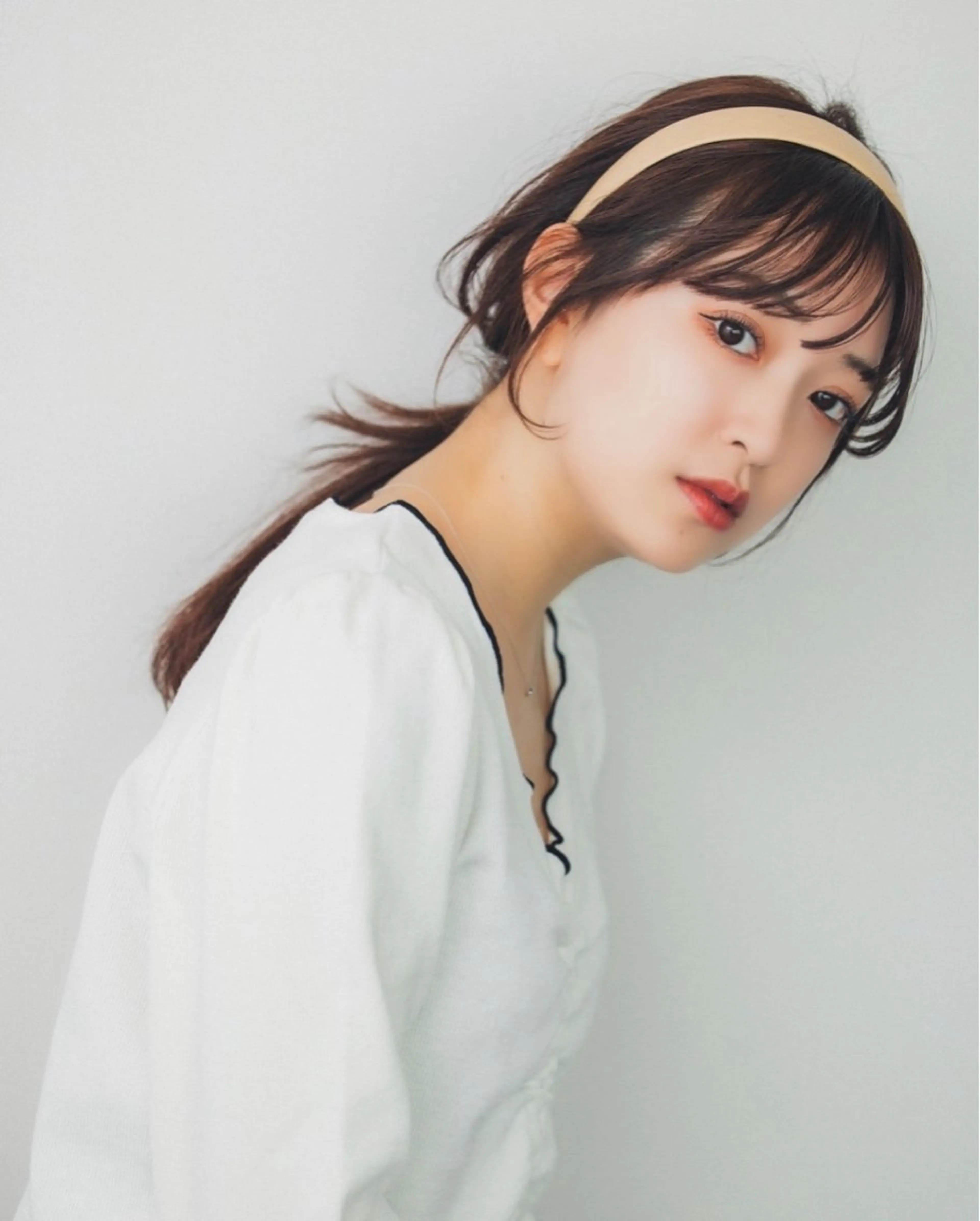 ミディアム VLOW nex the salon所属・韓国風/髪質改善/ ナガヤアキラのヘアスタイル