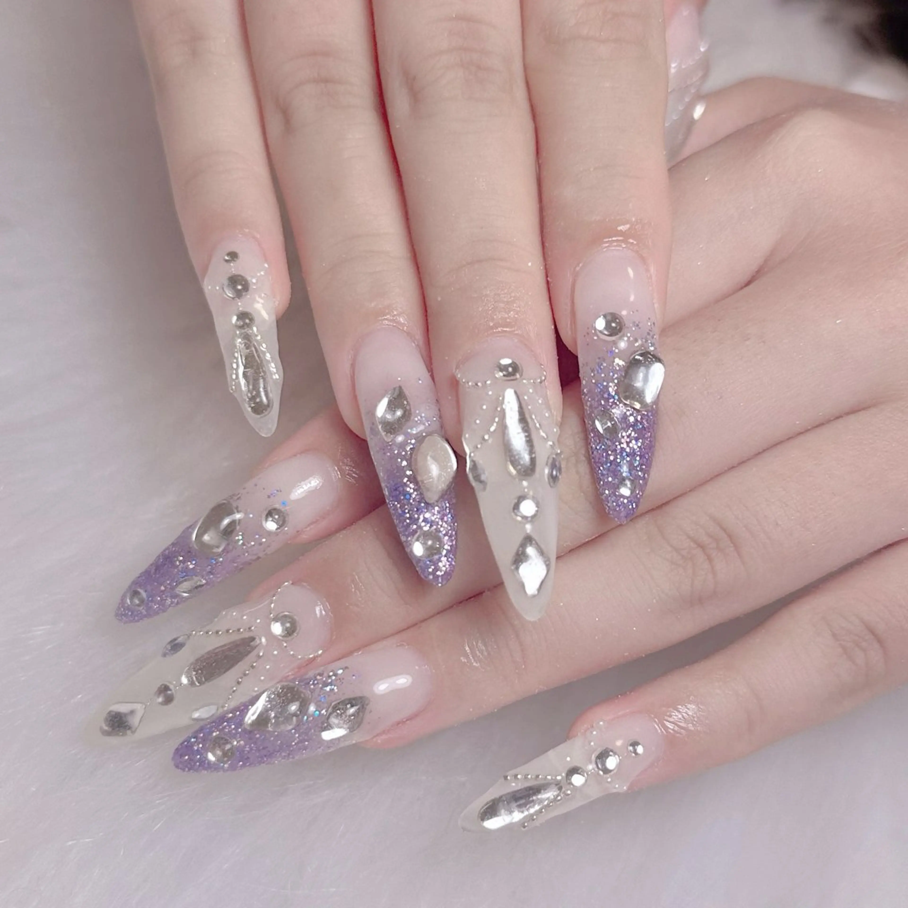 ネイル ハンドネイル Mari 🎀六月移転のネイルデザイン