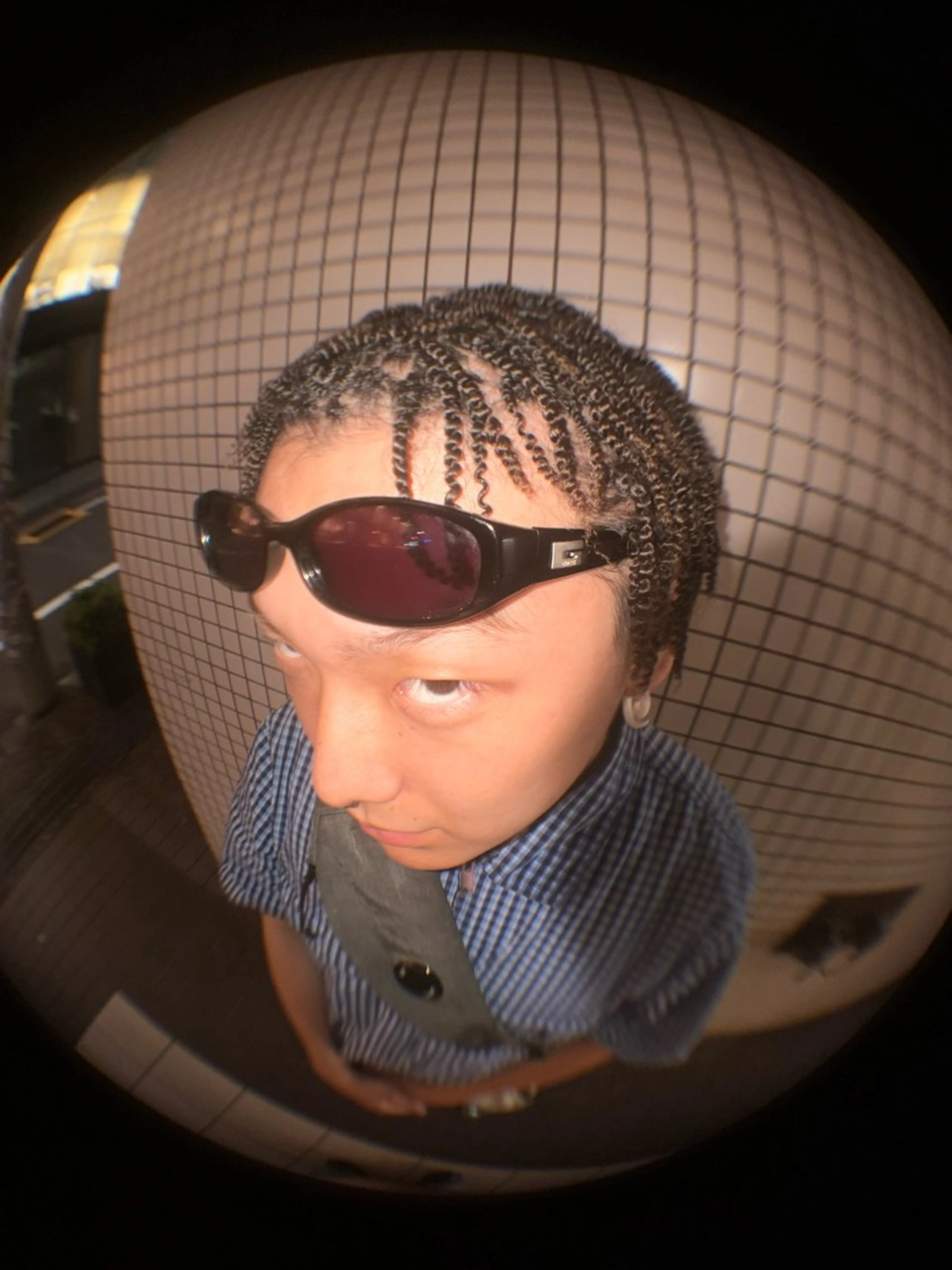 針金パーマの写真