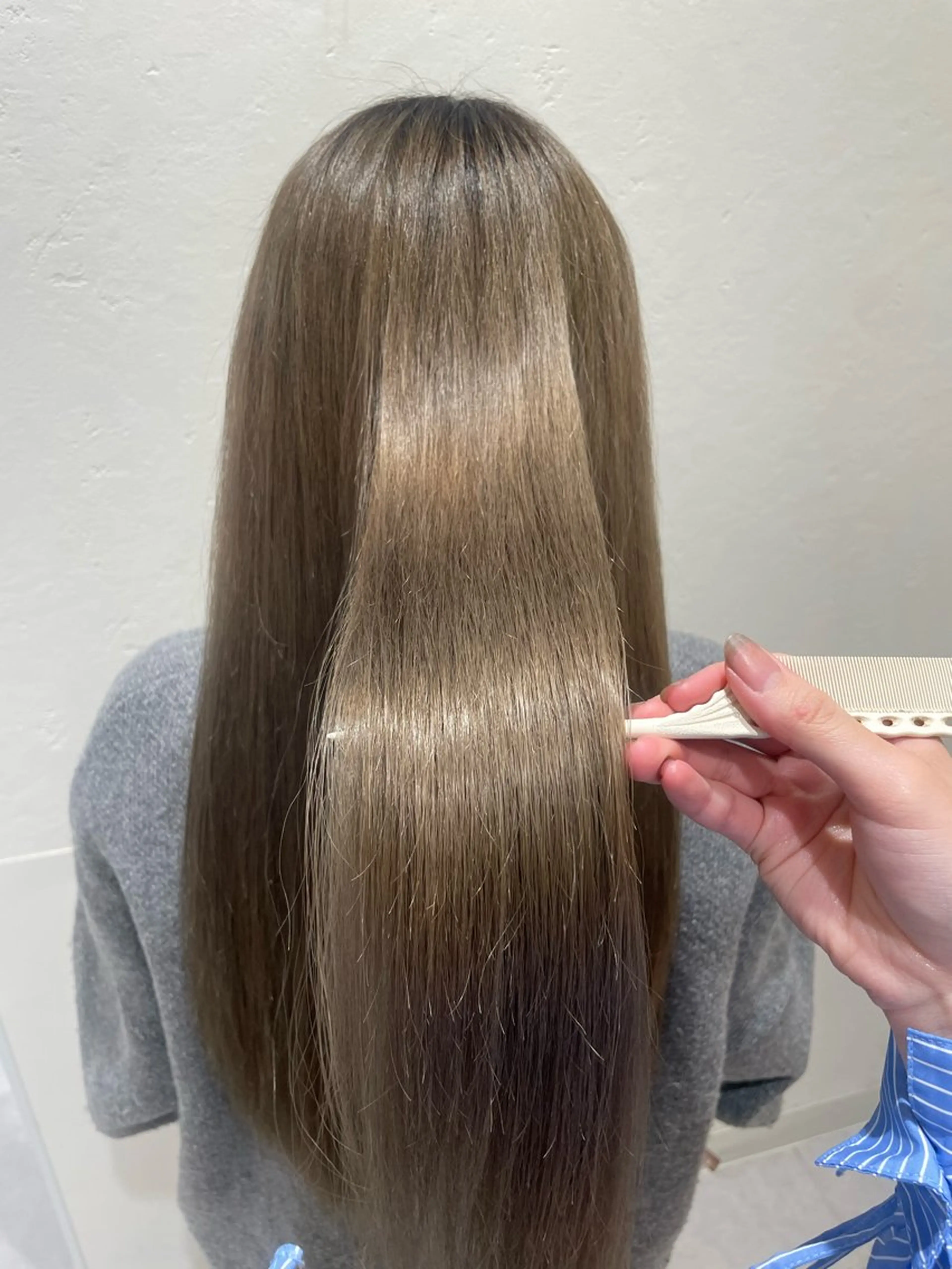 Wiz都賀所属・加藤 菜月のヘアスタイル