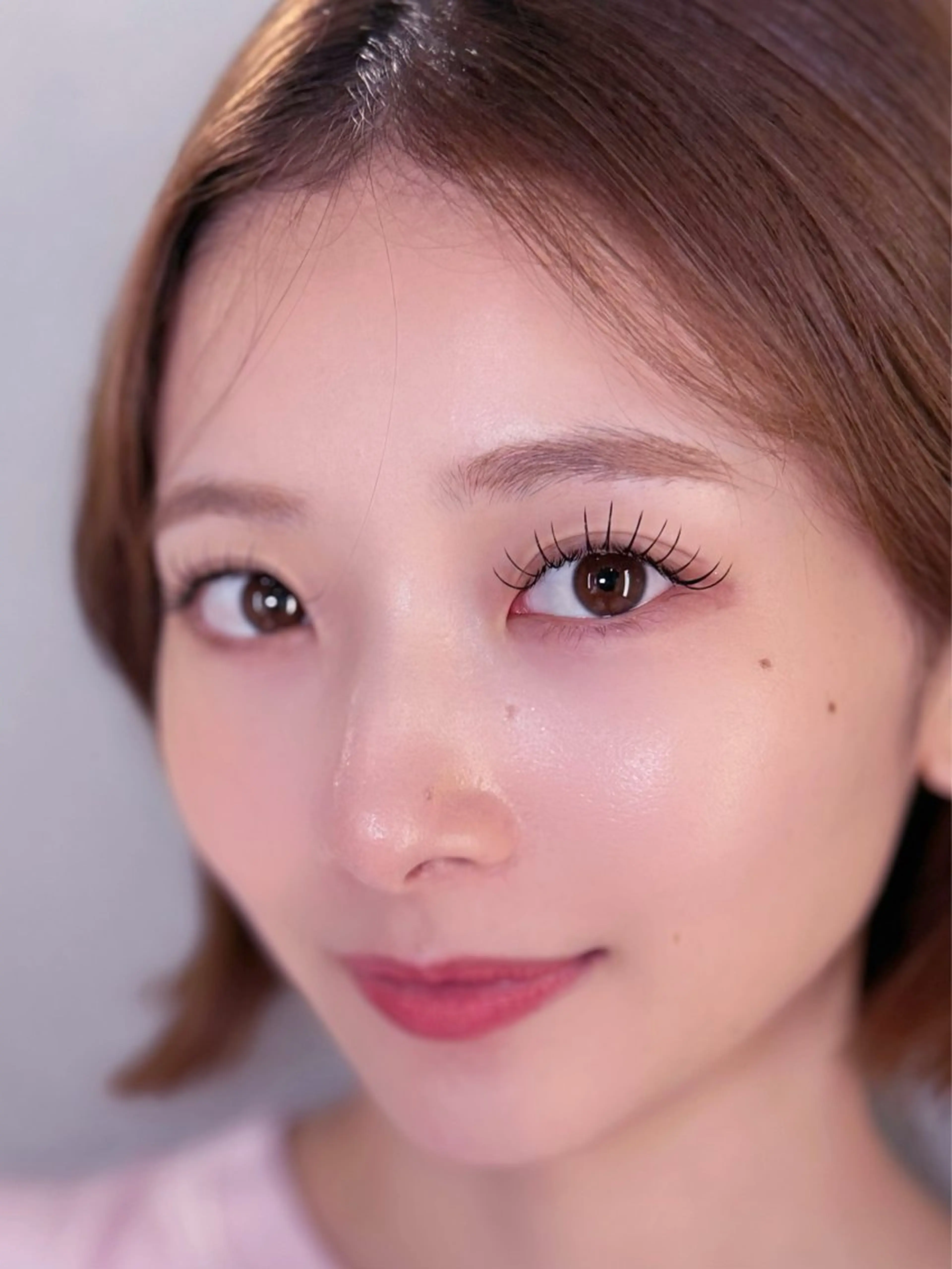 【フラットラッシュ140本】✨コーティング付《LED＋カラー追加OK》オフの有無はメッセージにて🌸の写真