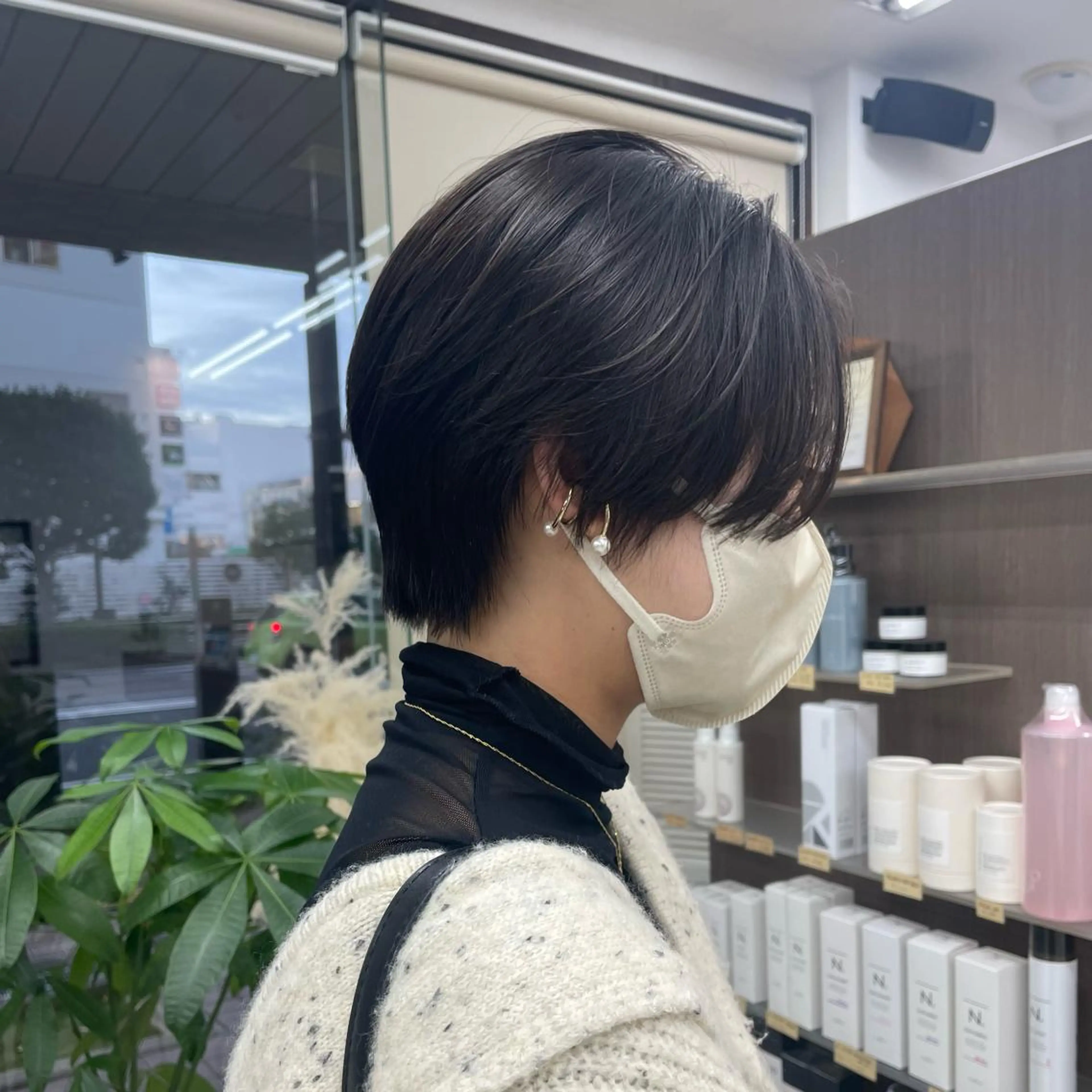 ショート ヘアカラー ダブルカラー/韓国 ヘア/さわのあかねのヘアスタイル