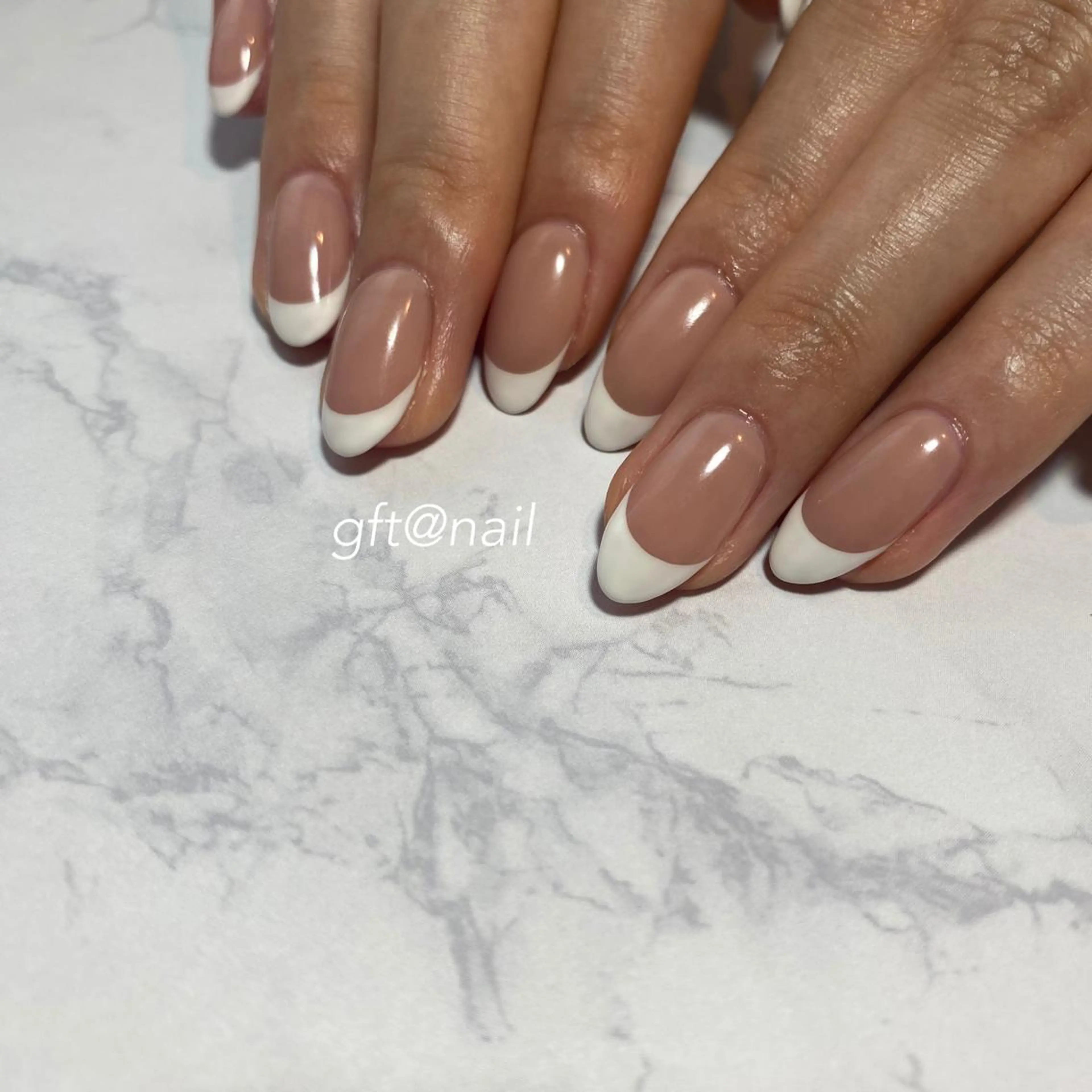 ネイル フレンチネイル ハンドネイル etorca nailのネイルデザイン