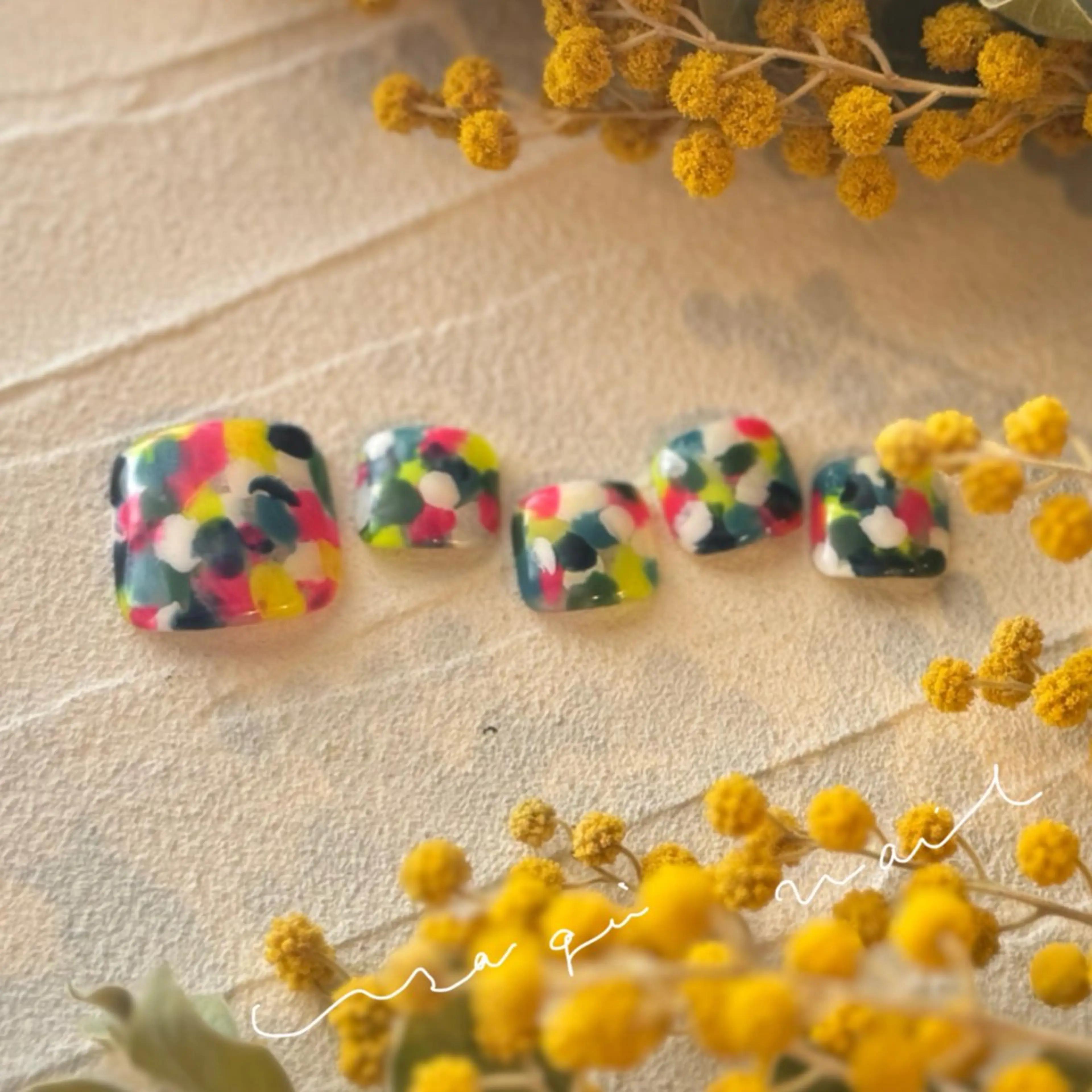 ネイル フットネイル usagi nailのネイルデザイン