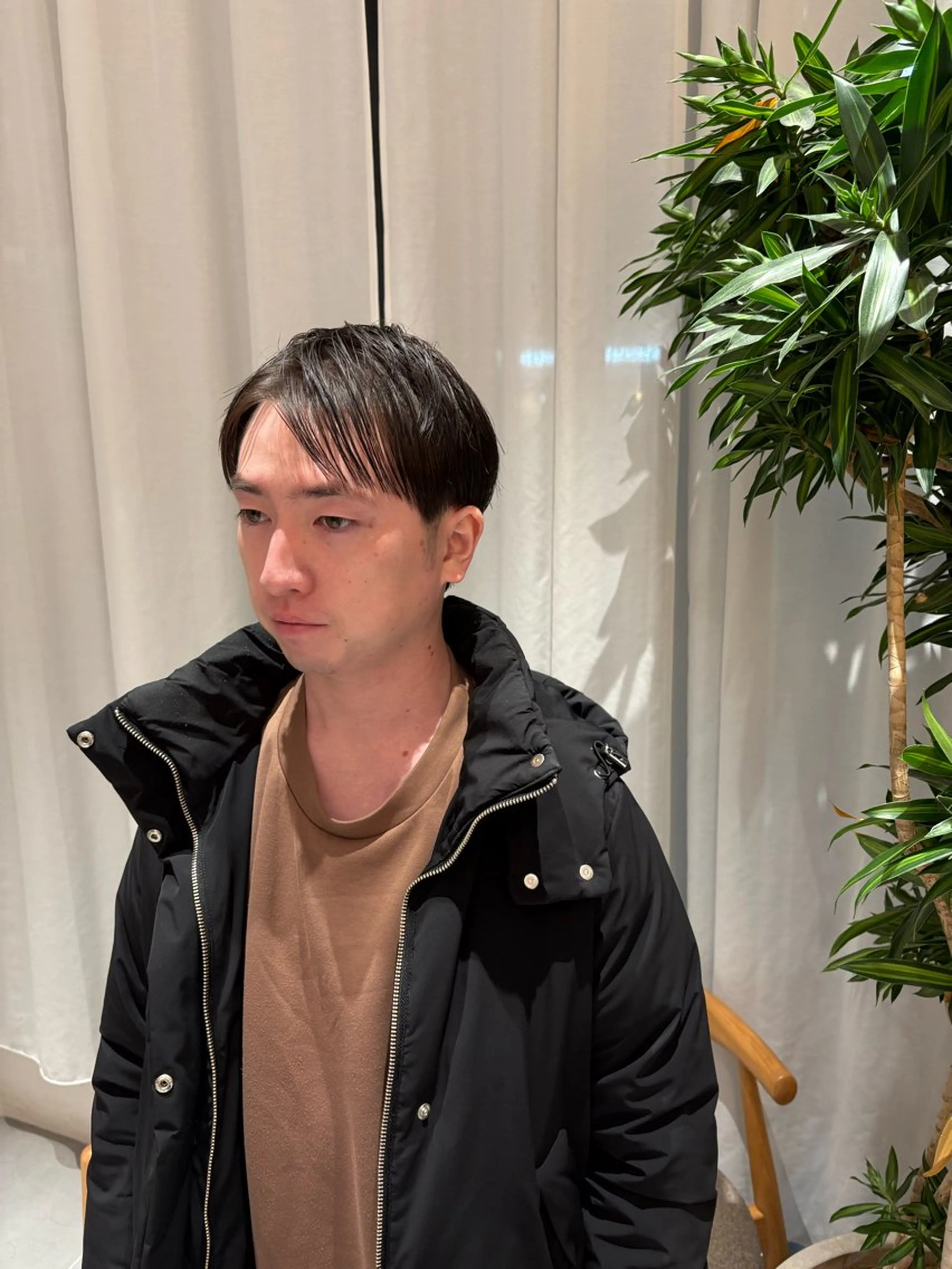 メンズ レイヤーカット/ 透明感カラー🪼風香のヘアスタイル