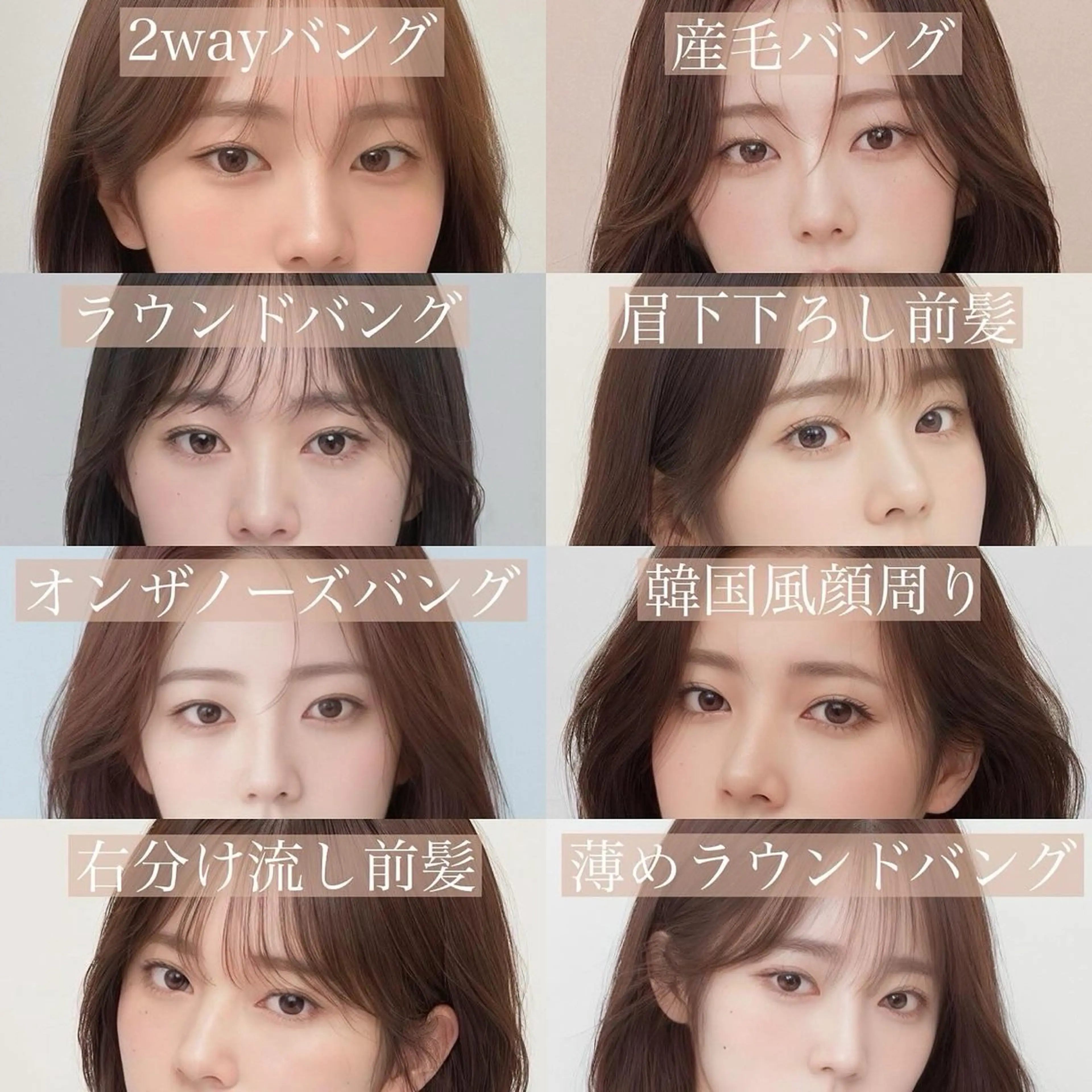 セミロング カット 映える顔まわり/前髪 特化 💗 ユキマのヘアスタイル