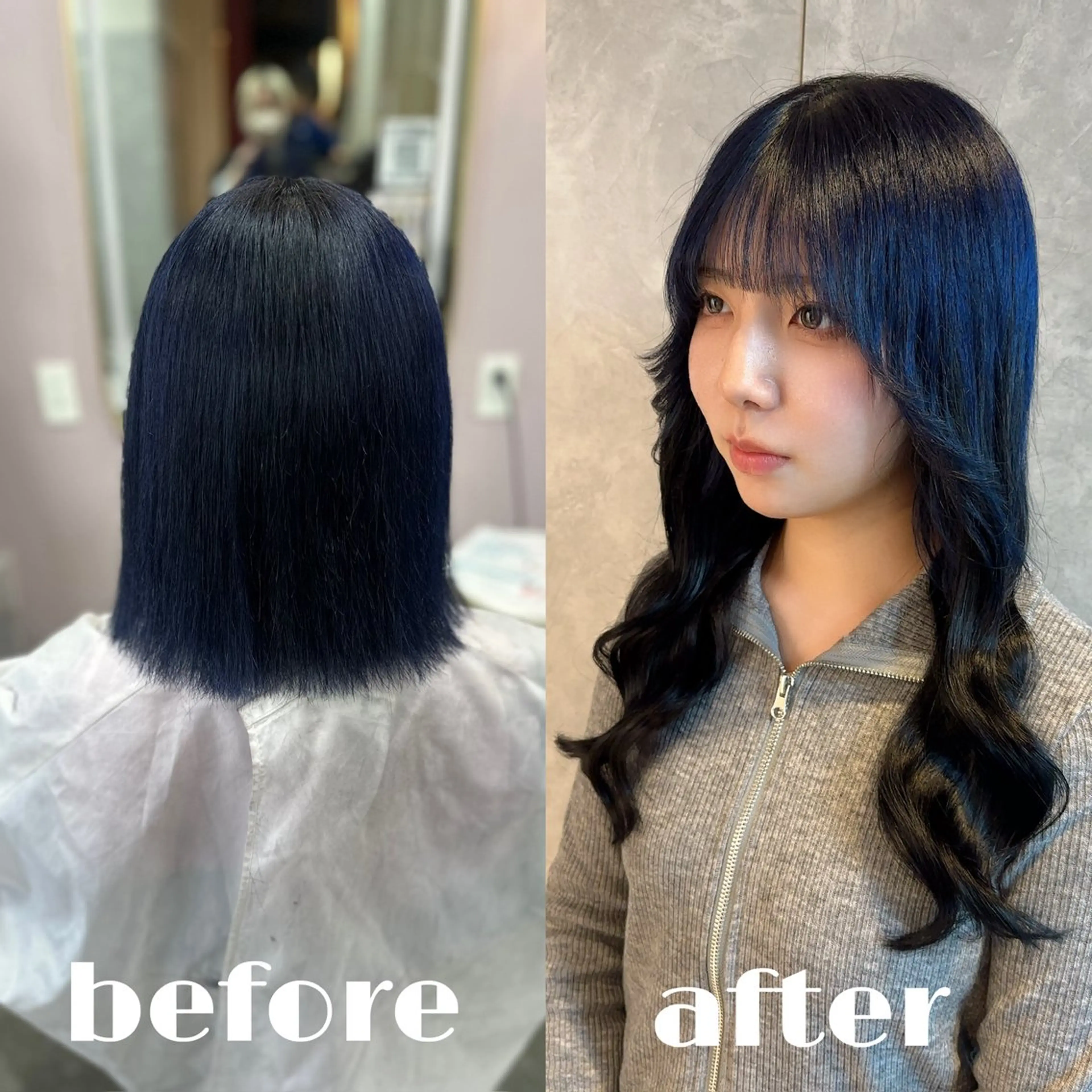 ロング ガルボヘアー心斎橋所属・プルエクステカラー専 門店ガルボヘアーのヘアスタイル